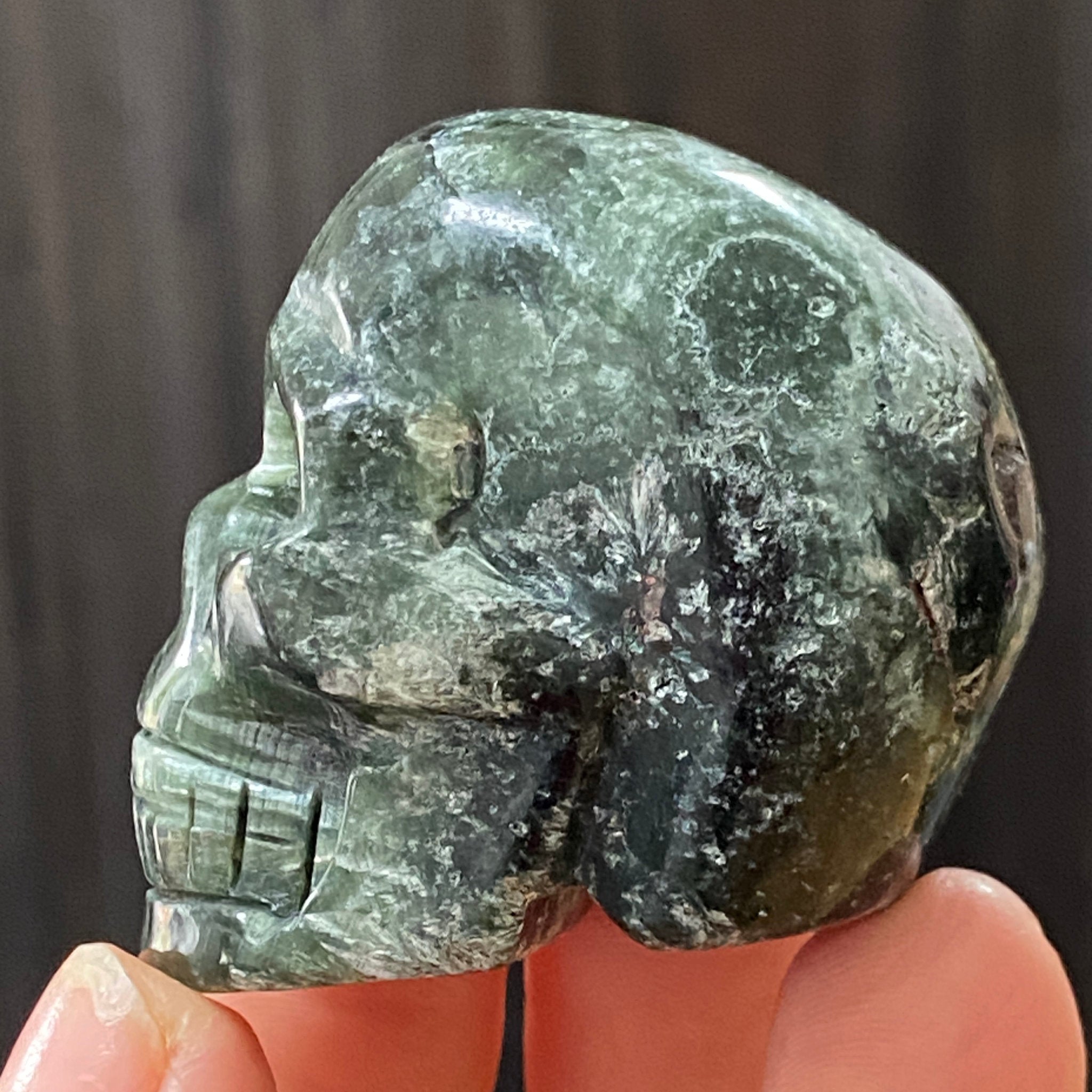 Seraphinite Skull – Russia