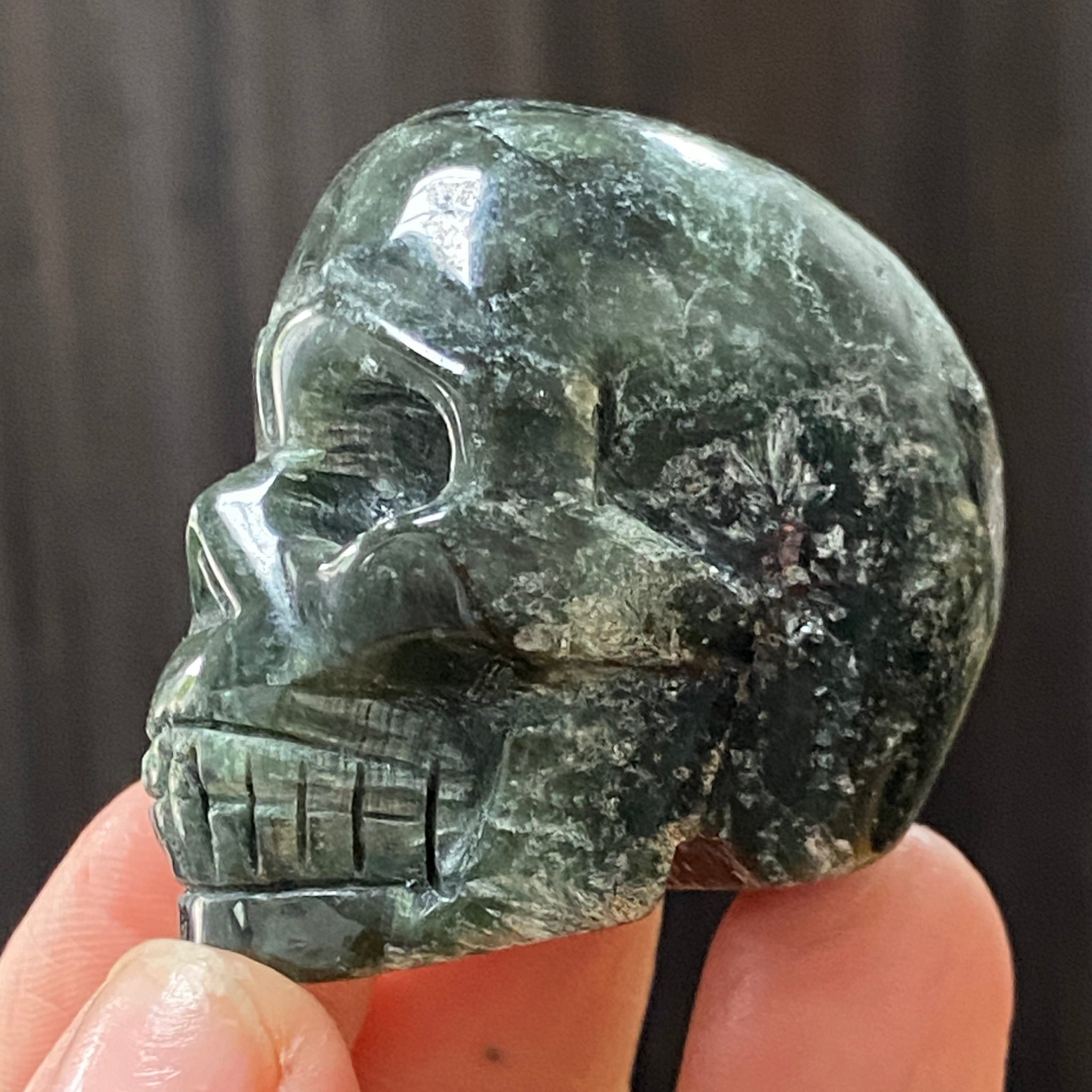 Seraphinite Skull – Russia