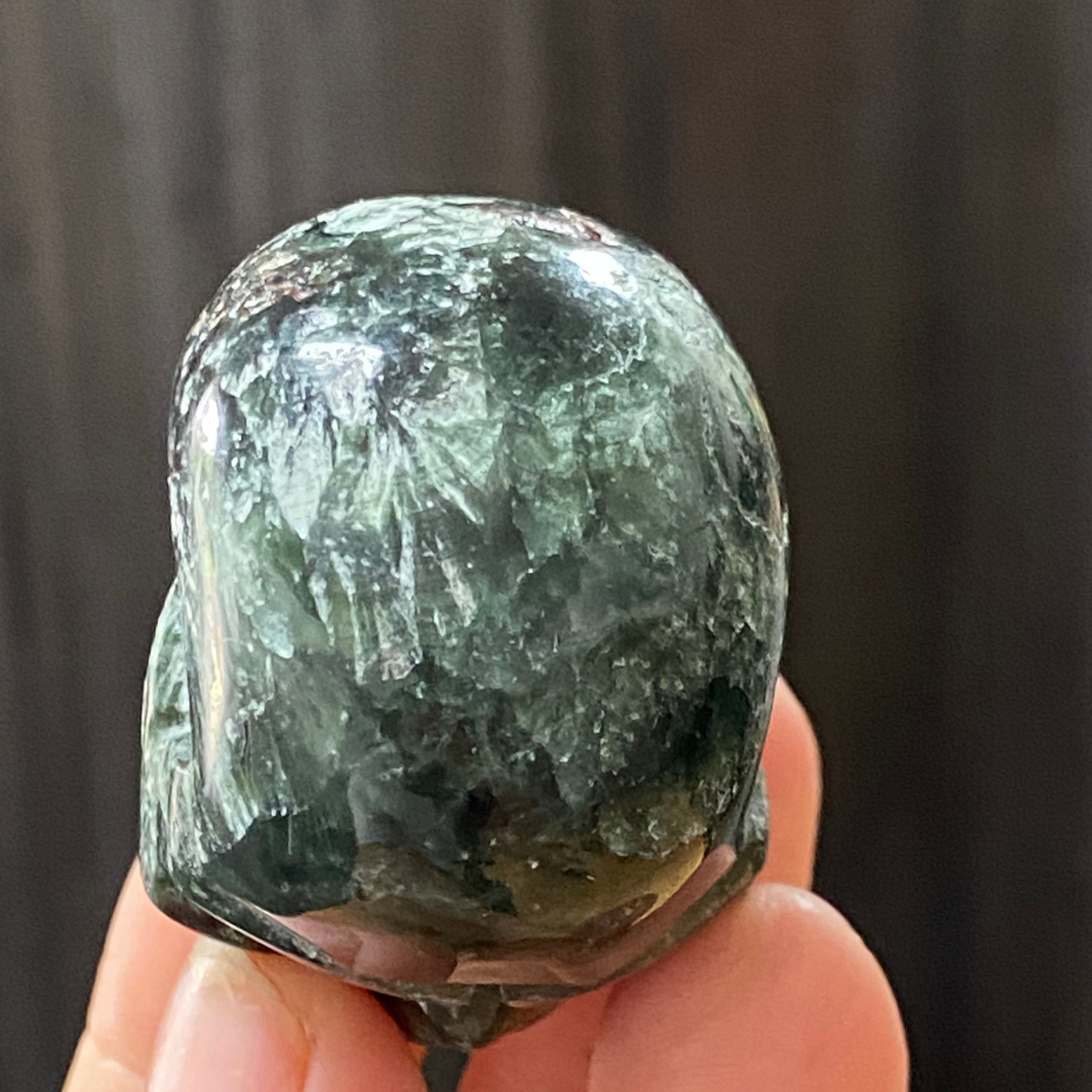 Seraphinite Skull – Russia