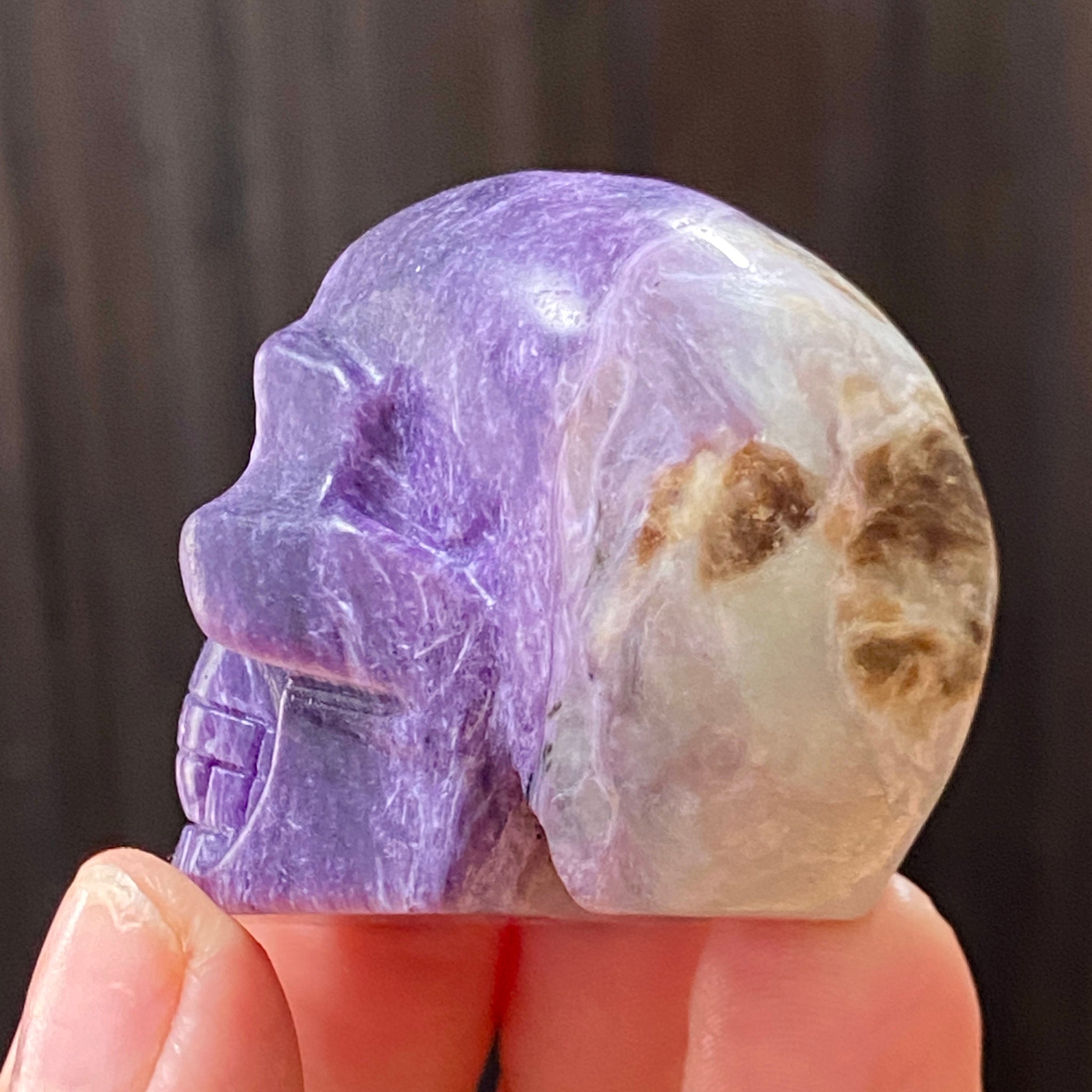Charoite Skull – Russia