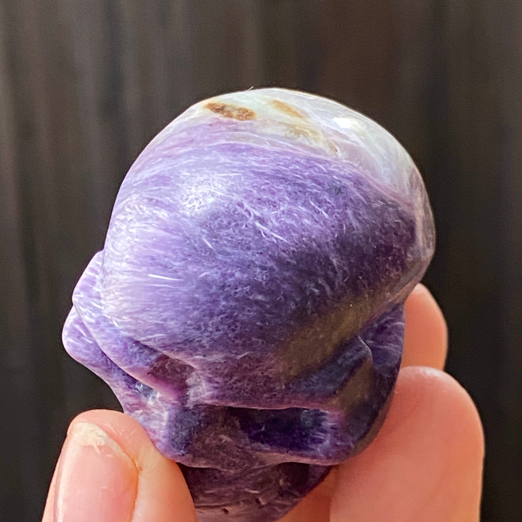 Charoite Skull – Russia