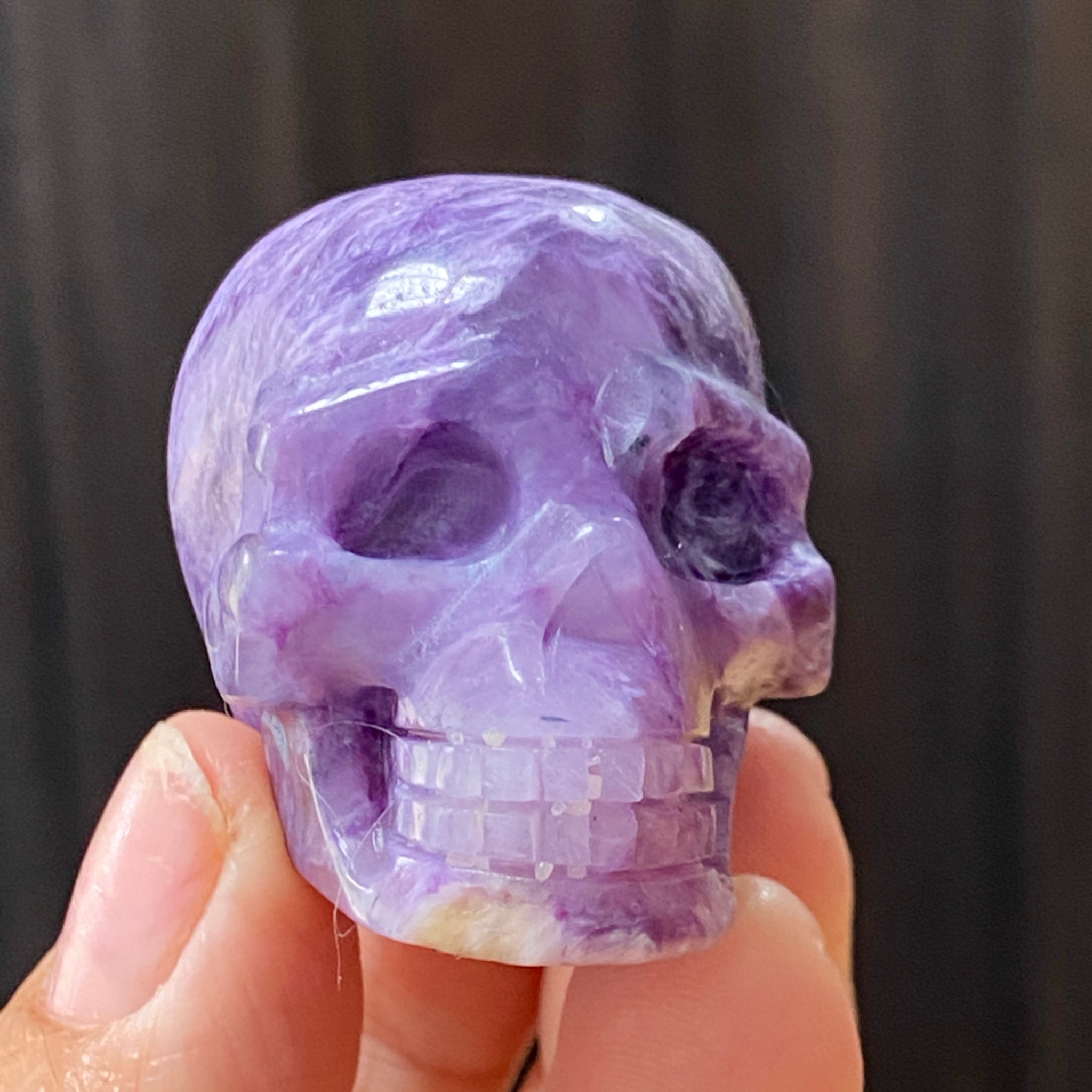 Charoite Skull – Russia