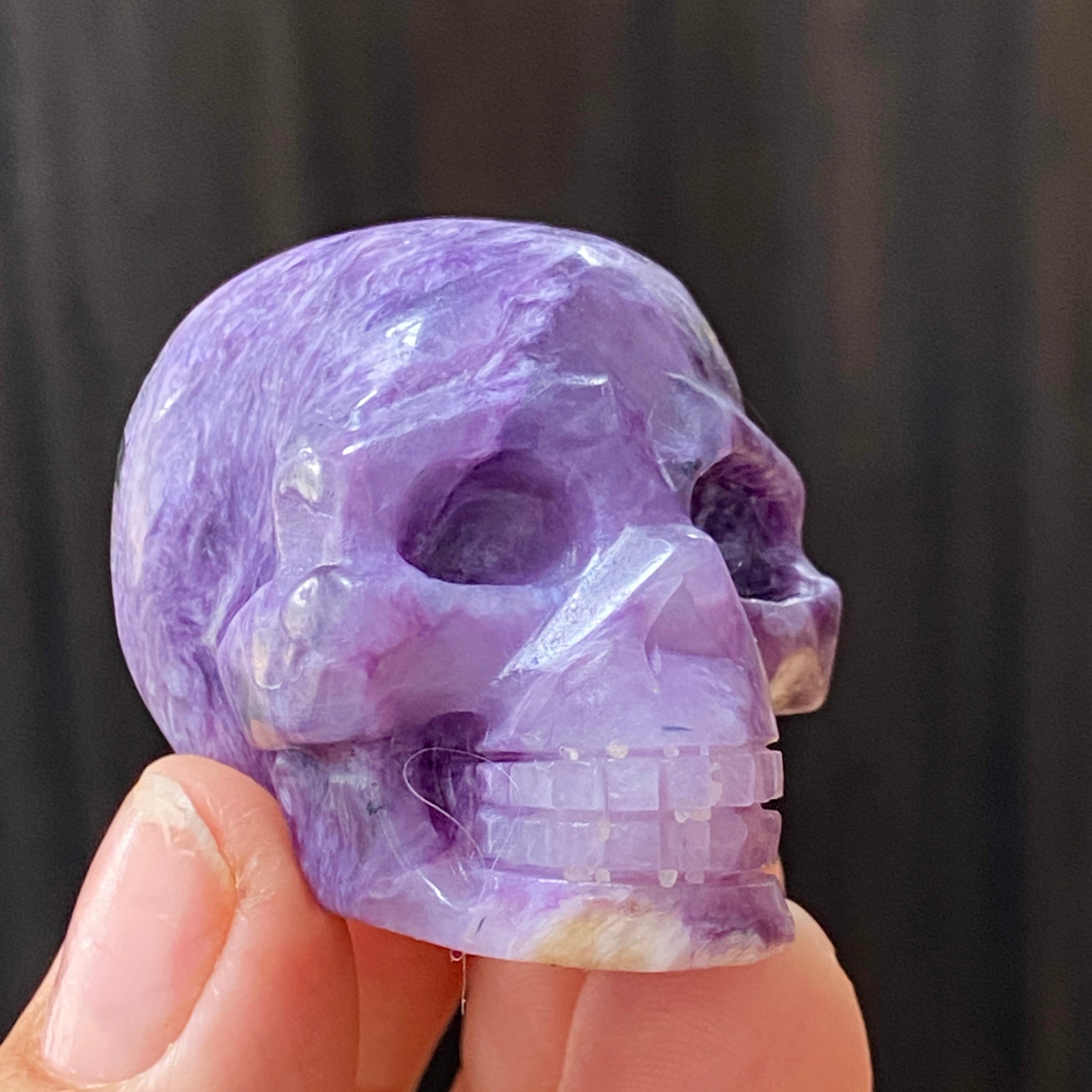 Charoite Skull – Russia