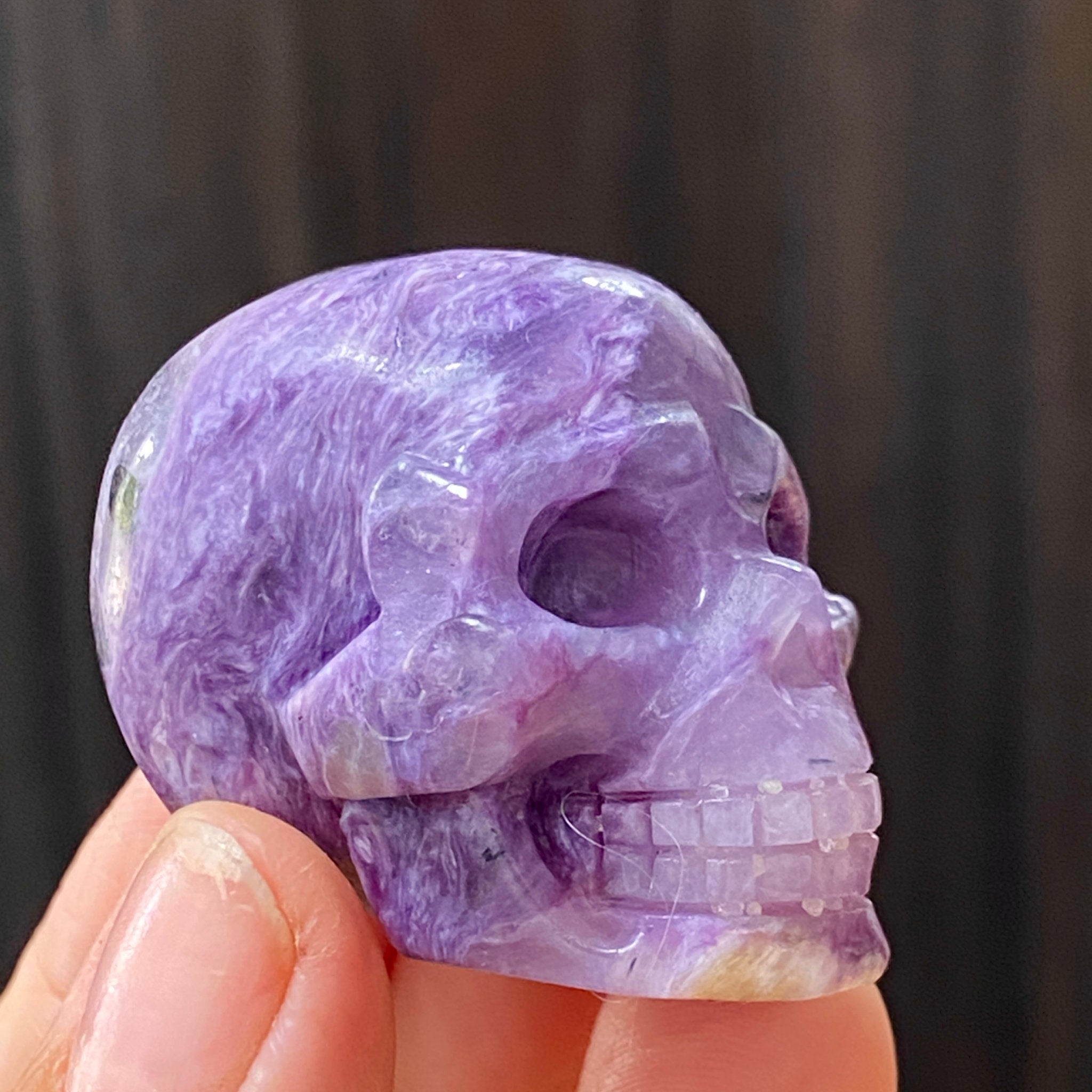 Charoite Skull – Russia