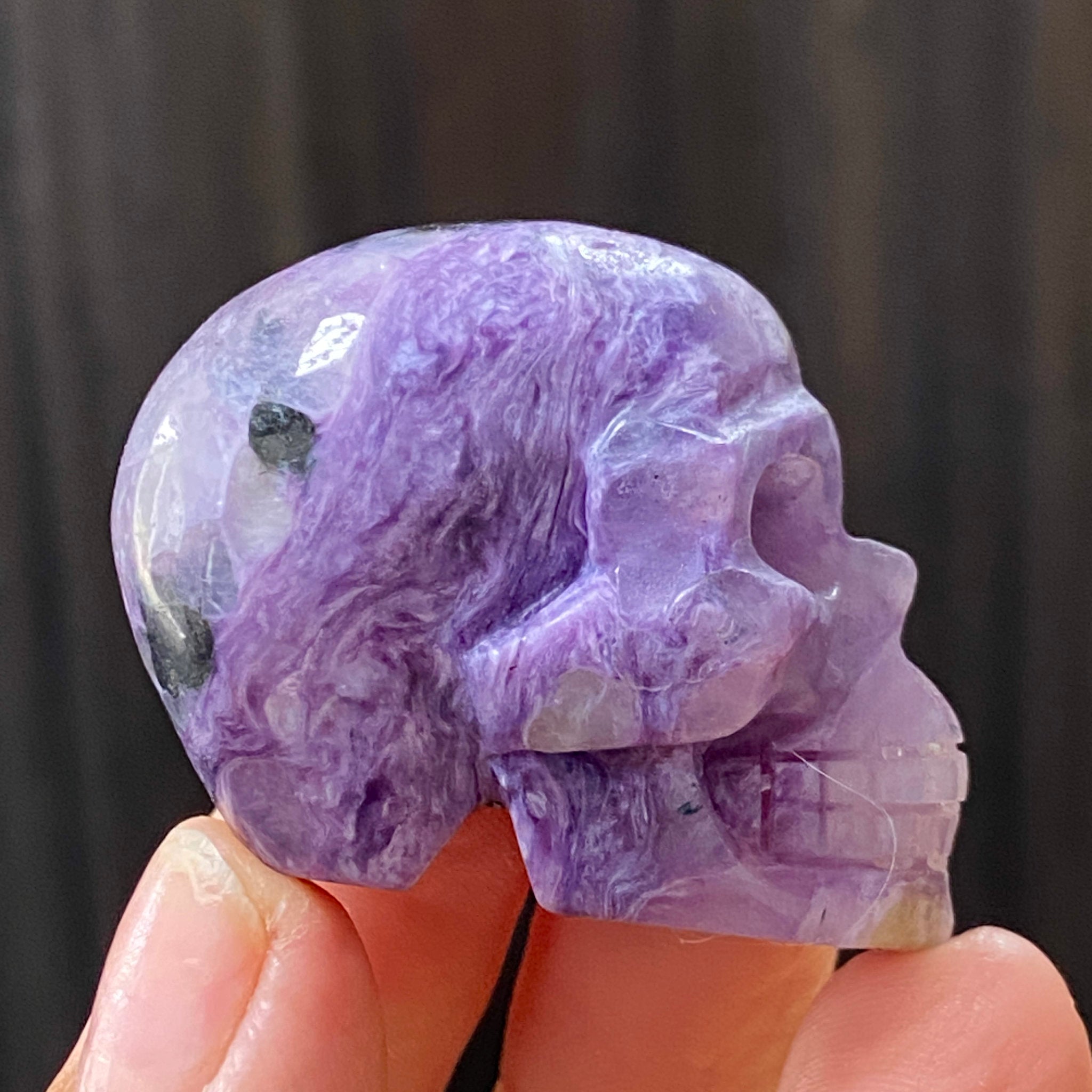 Charoite Skull – Russia