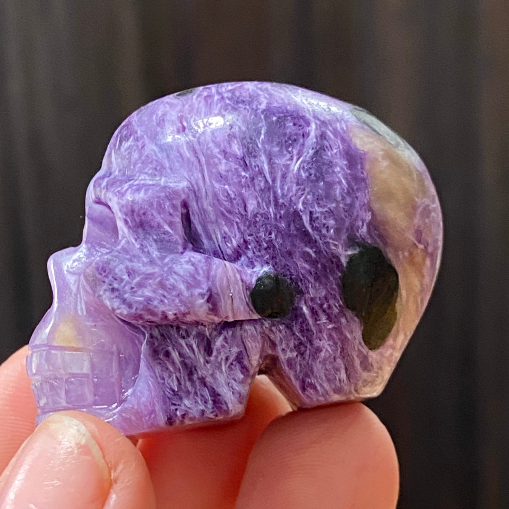 Charoite Skull – Russia
