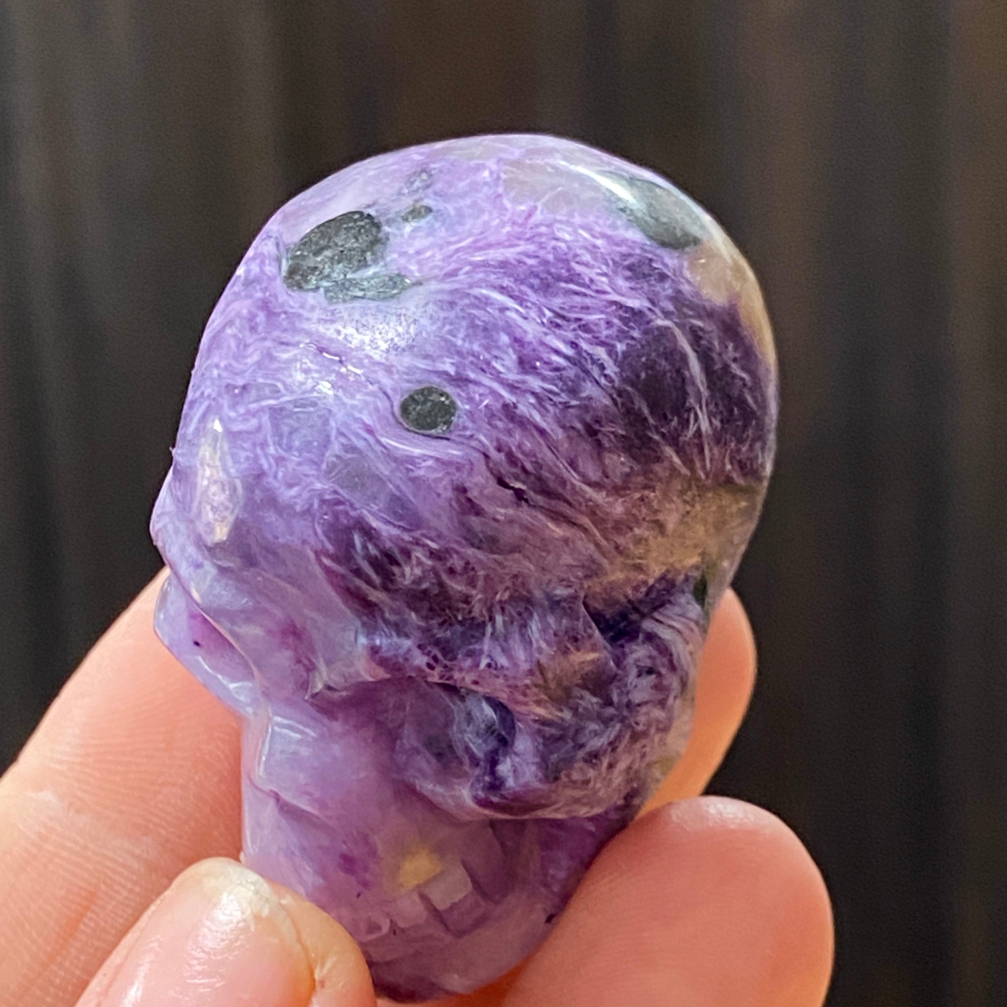 Charoite Skull – Russia