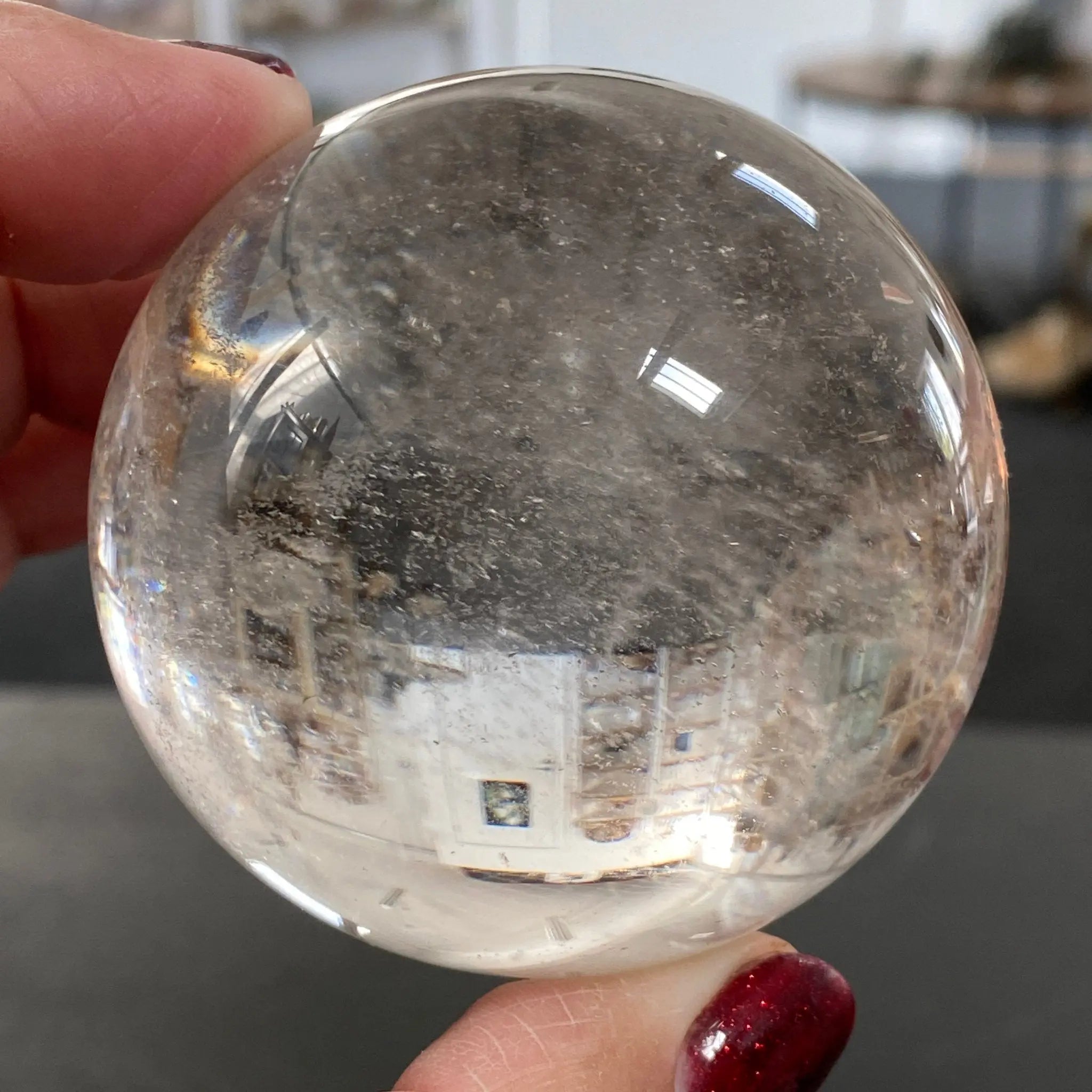 Clear Quartz Sphere