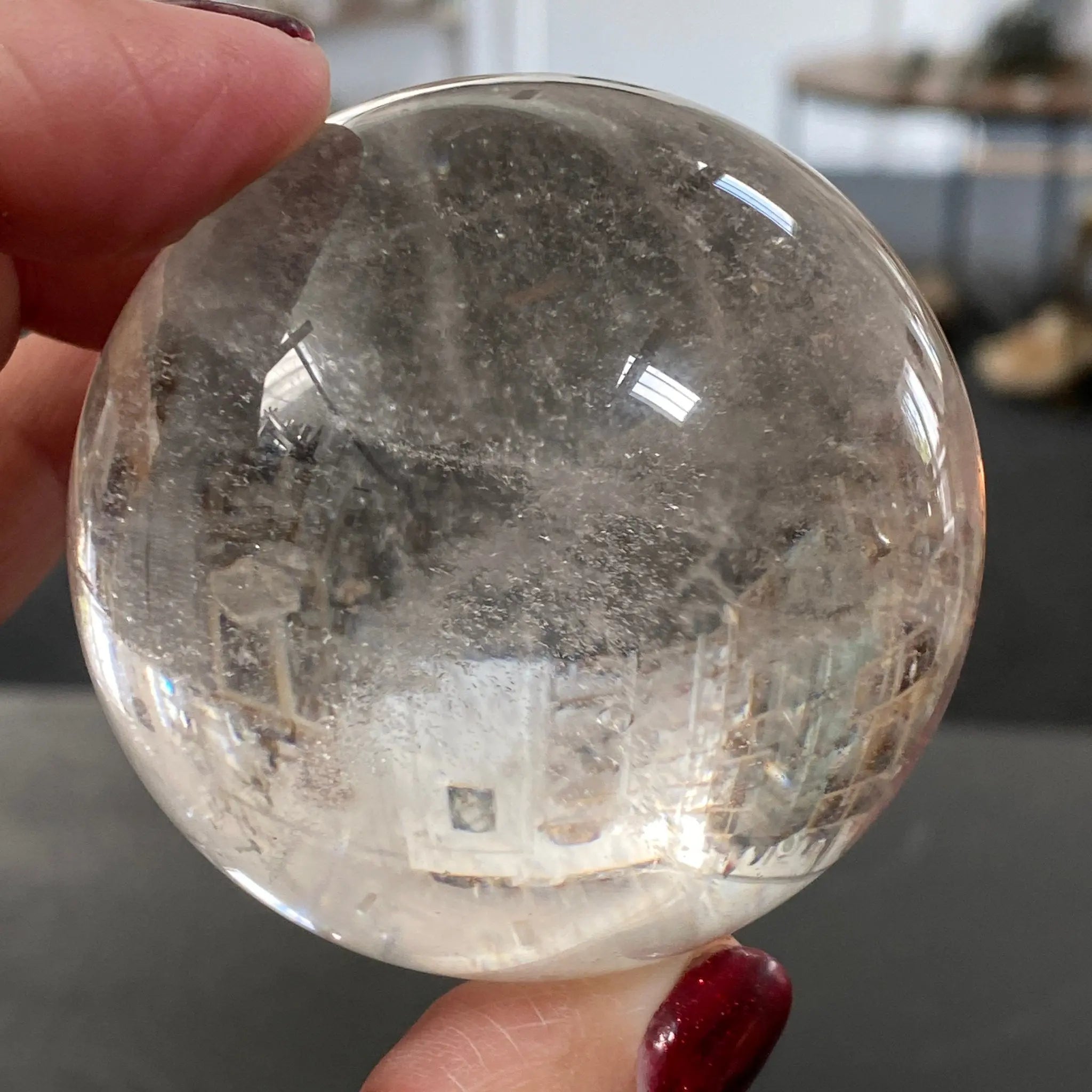 Clear Quartz Sphere