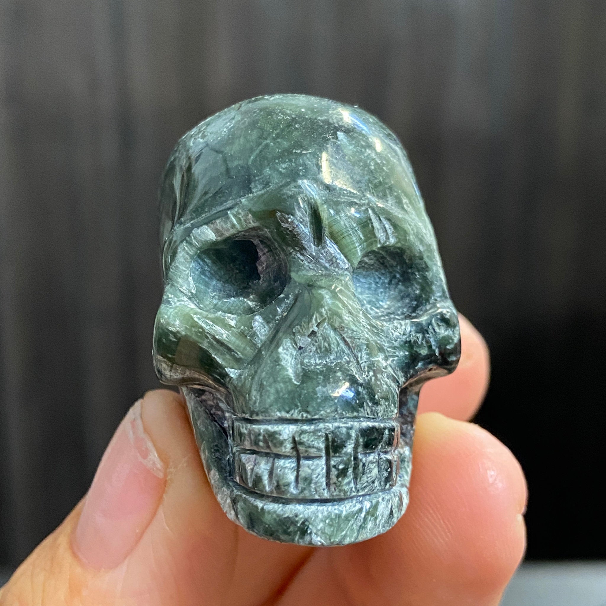 Seraphinite Skull – Russia