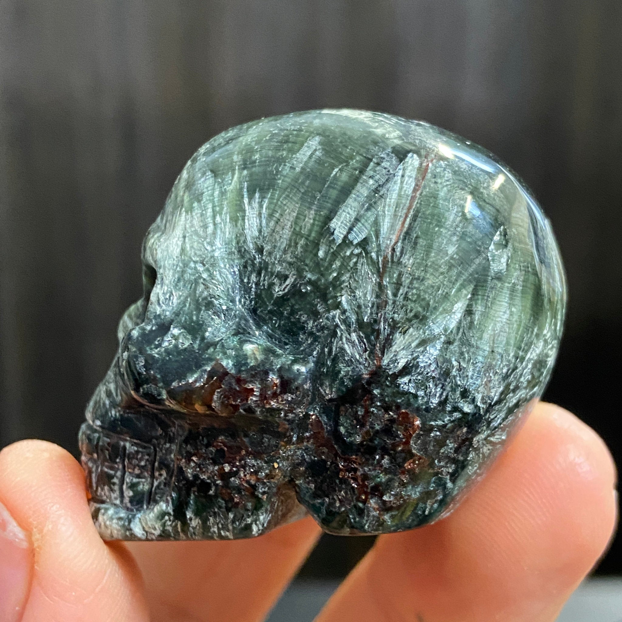 Seraphinite Skull – Russia