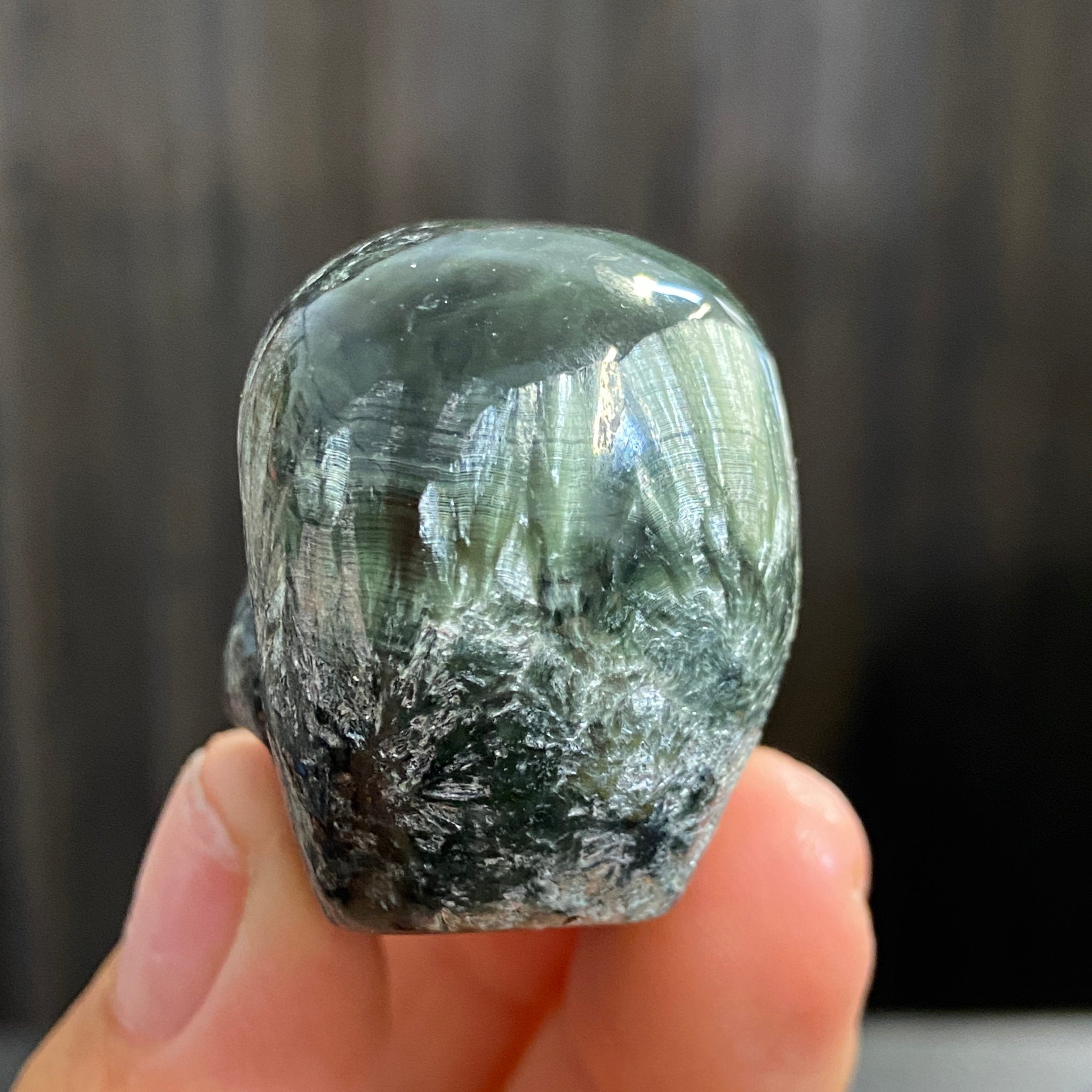 Seraphinite Skull – Russia