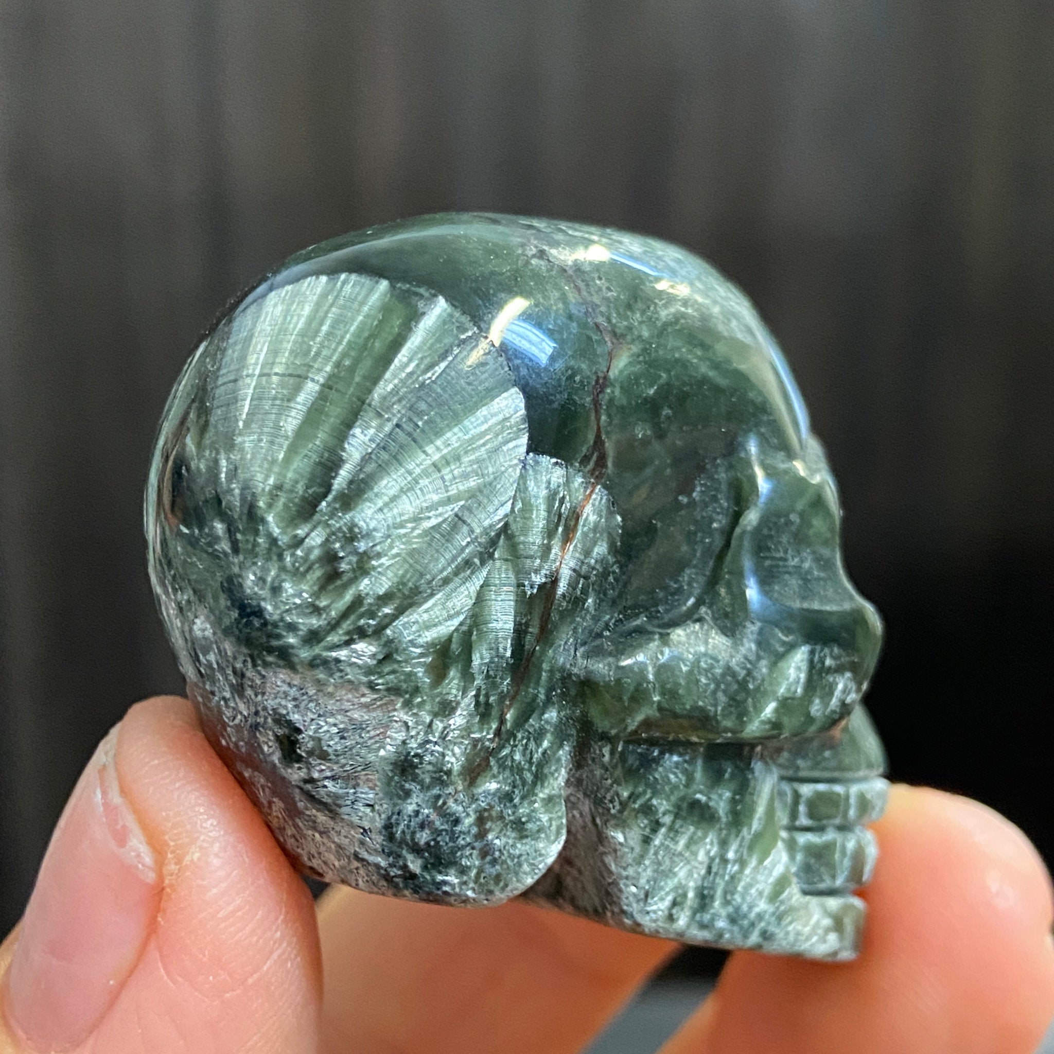 Seraphinite Skull – Russia