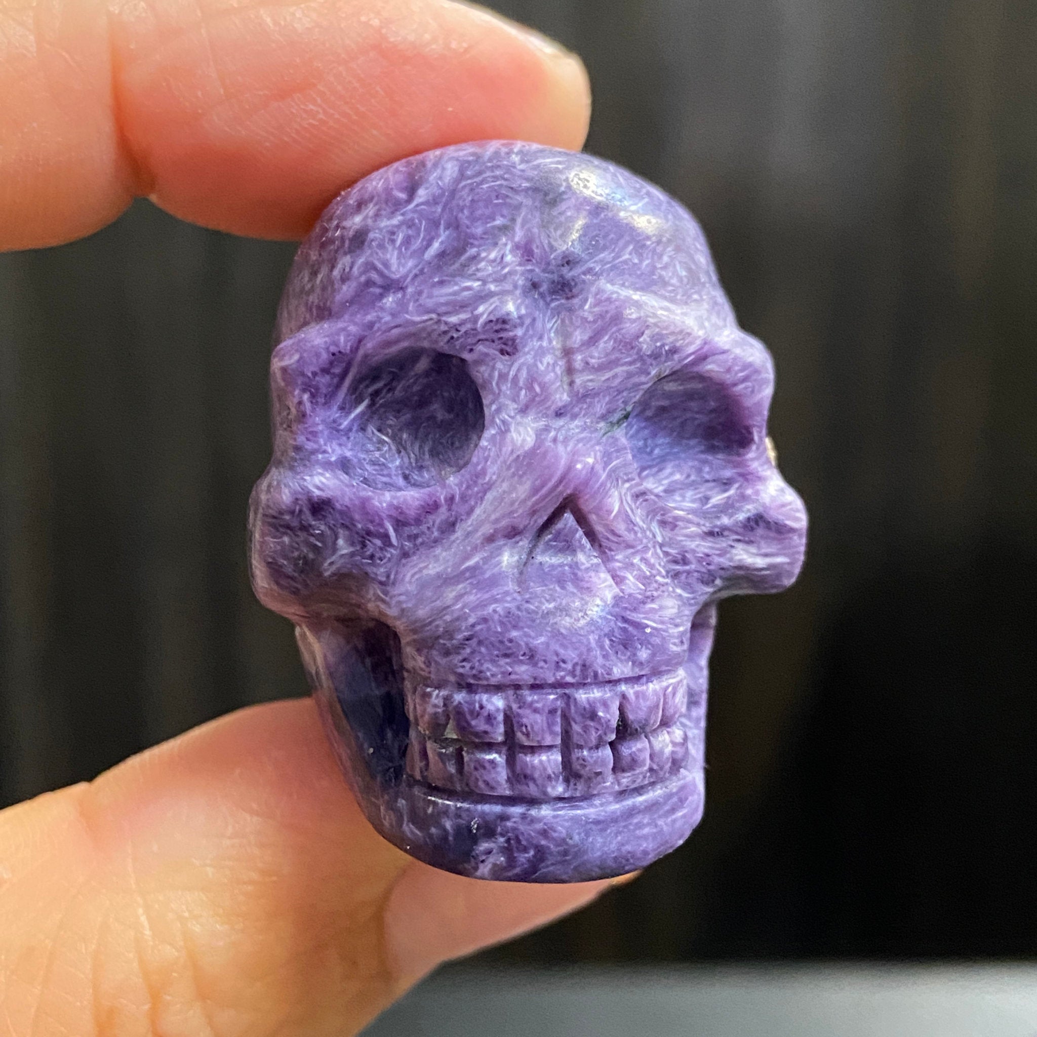 Charoite Skull – Russia