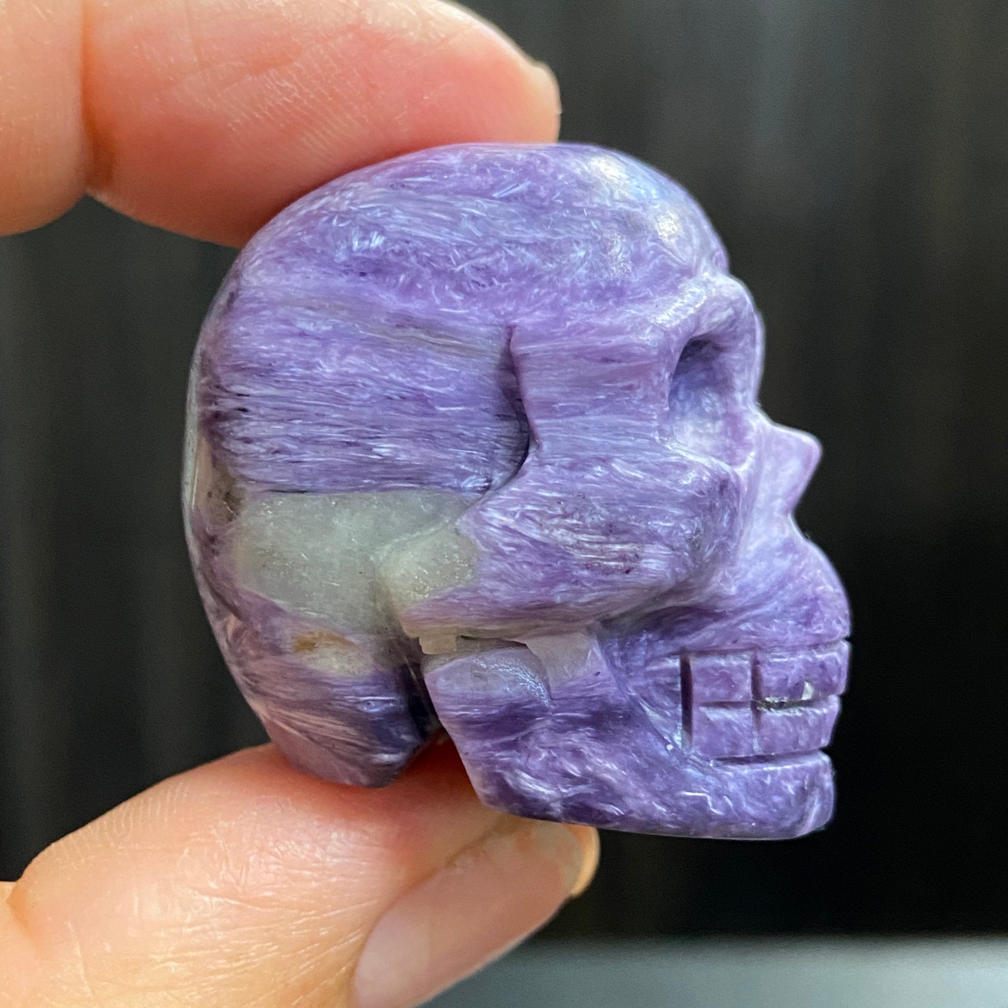 Charoite Skull – Russia
