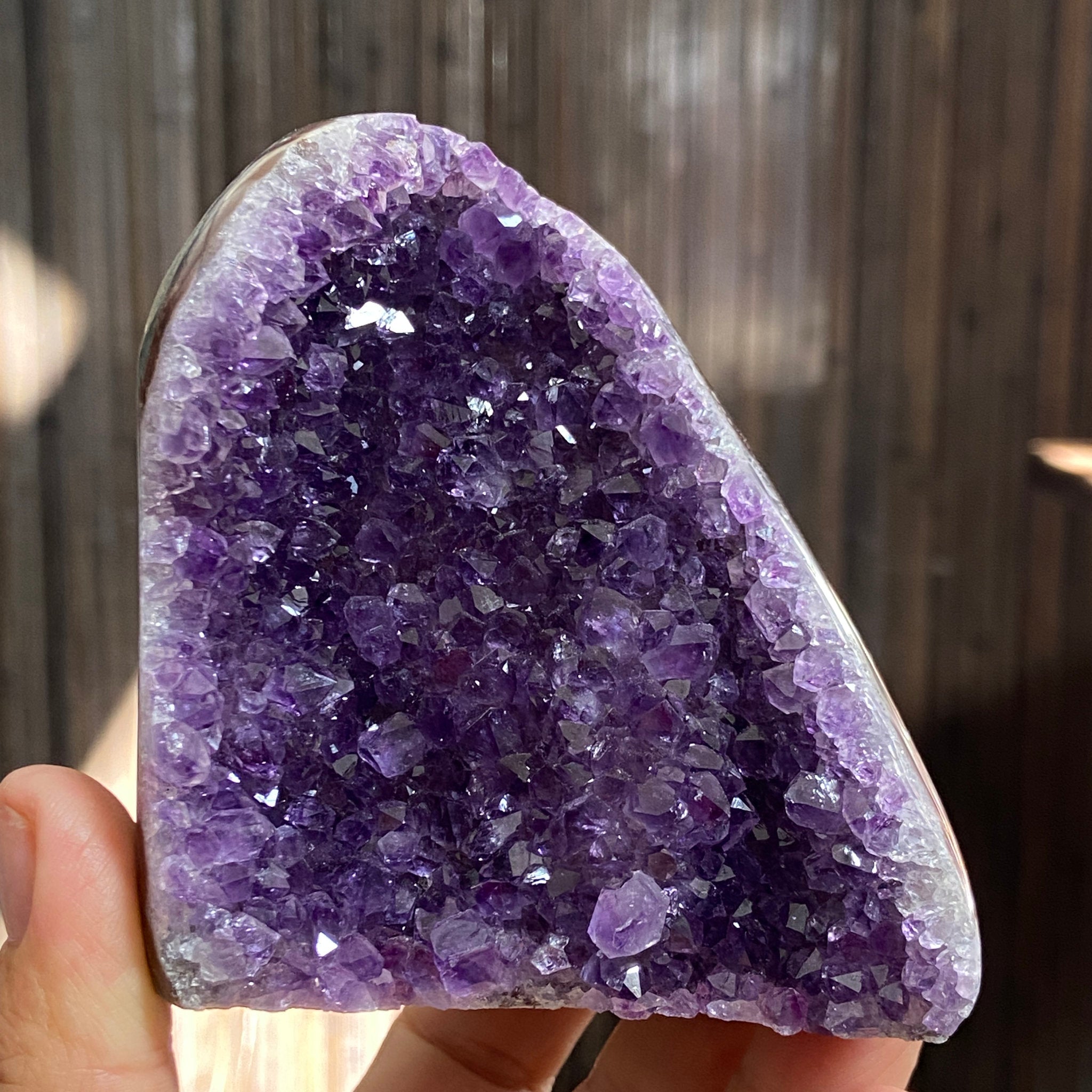 Uruguayan Amethyst Cut Base