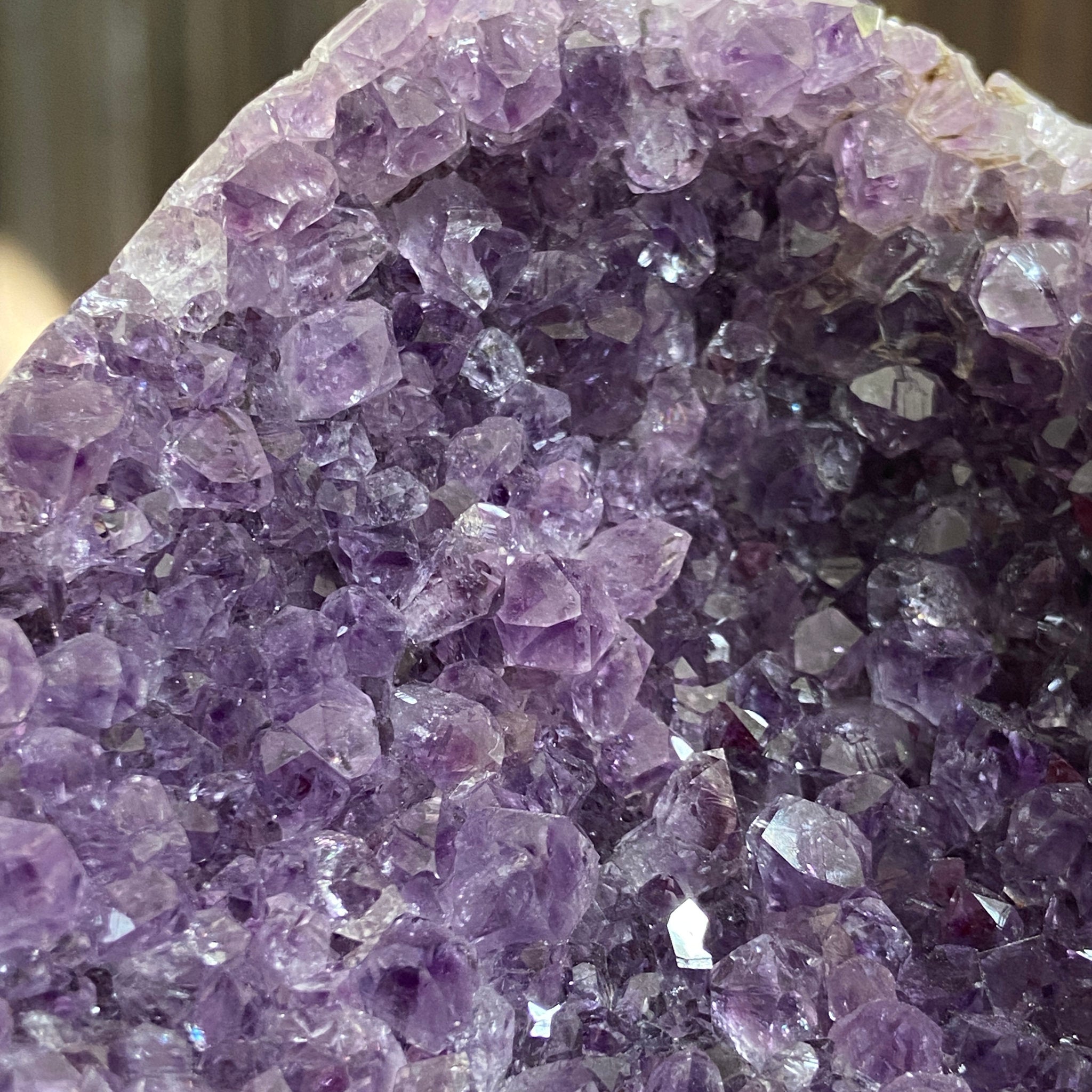 Uruguayan Amethyst Cut Base