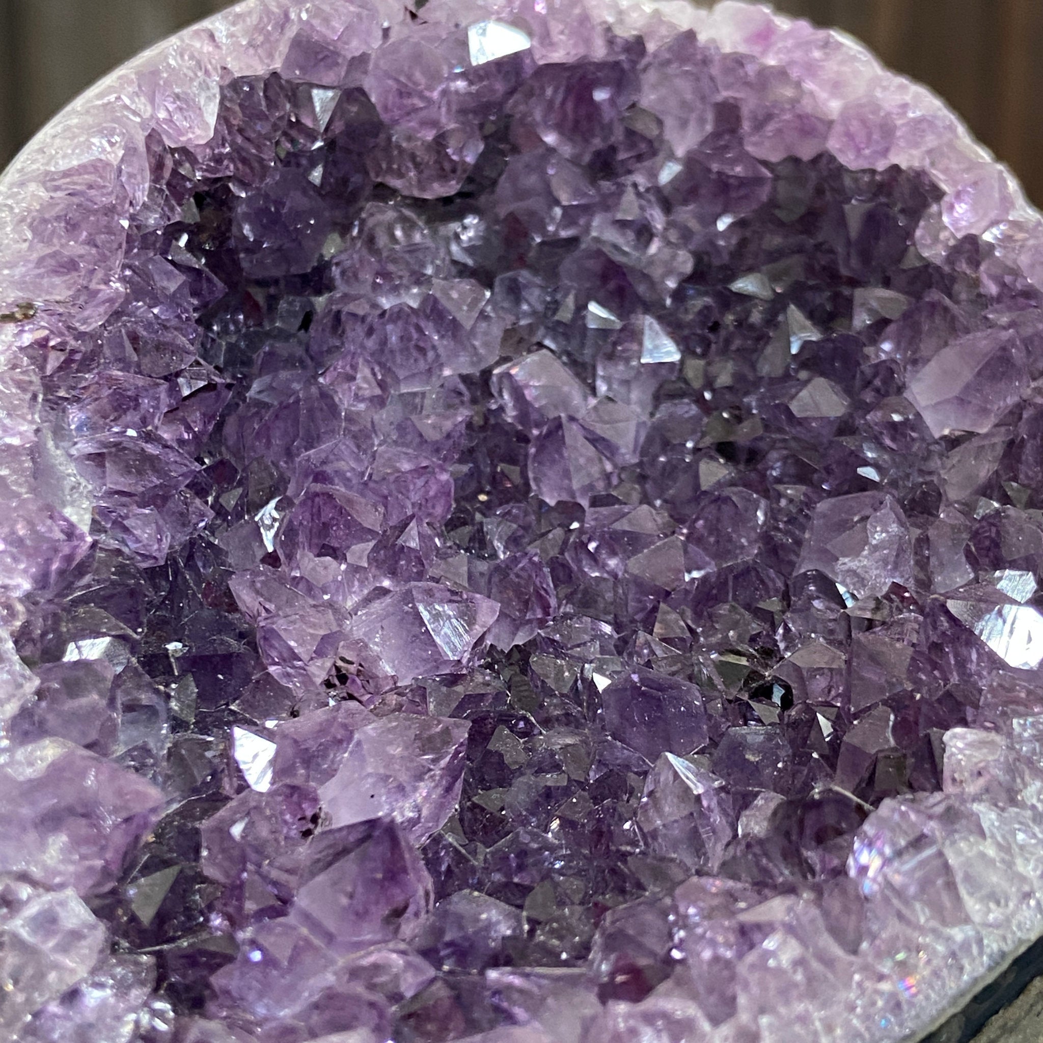 Uruguayan Amethyst Cut Base