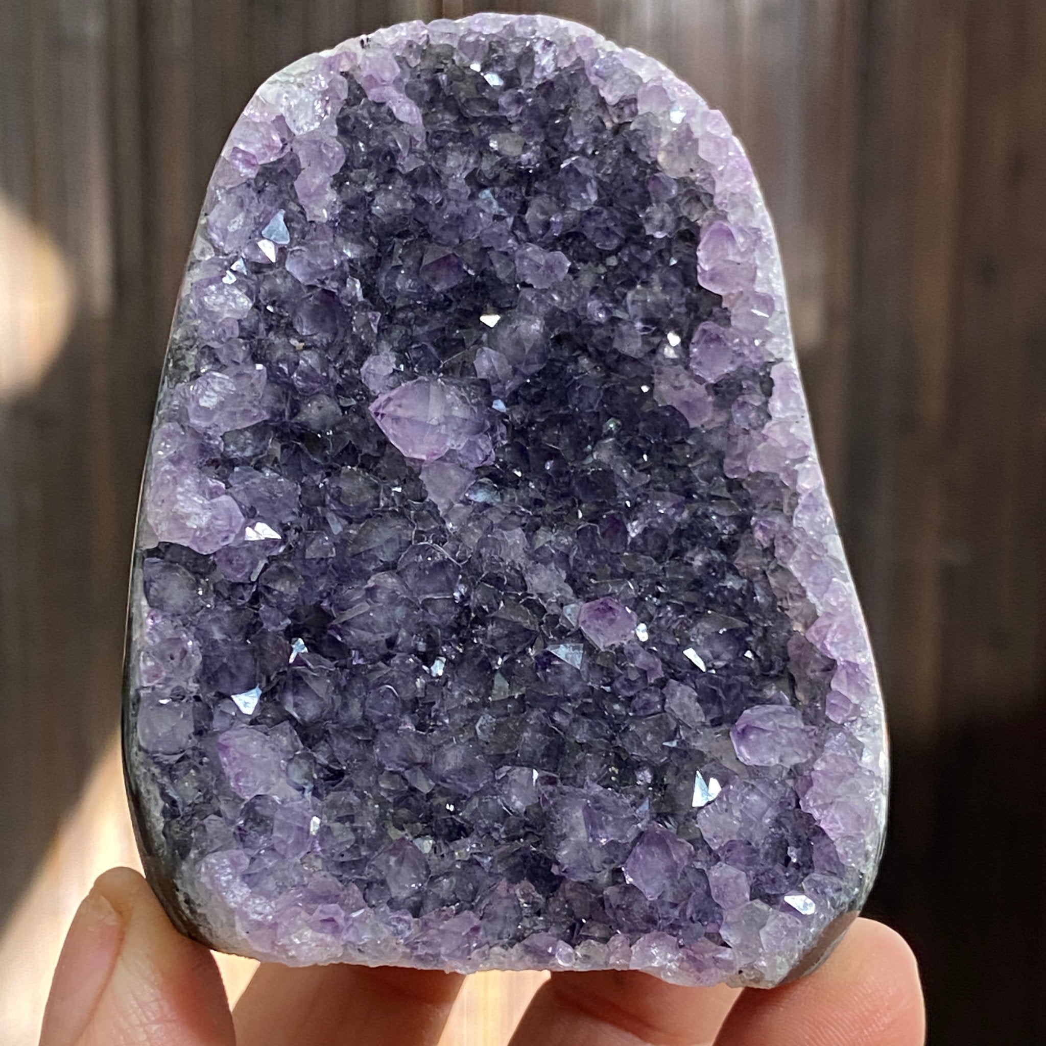 Uruguayan Amethyst Cut Base