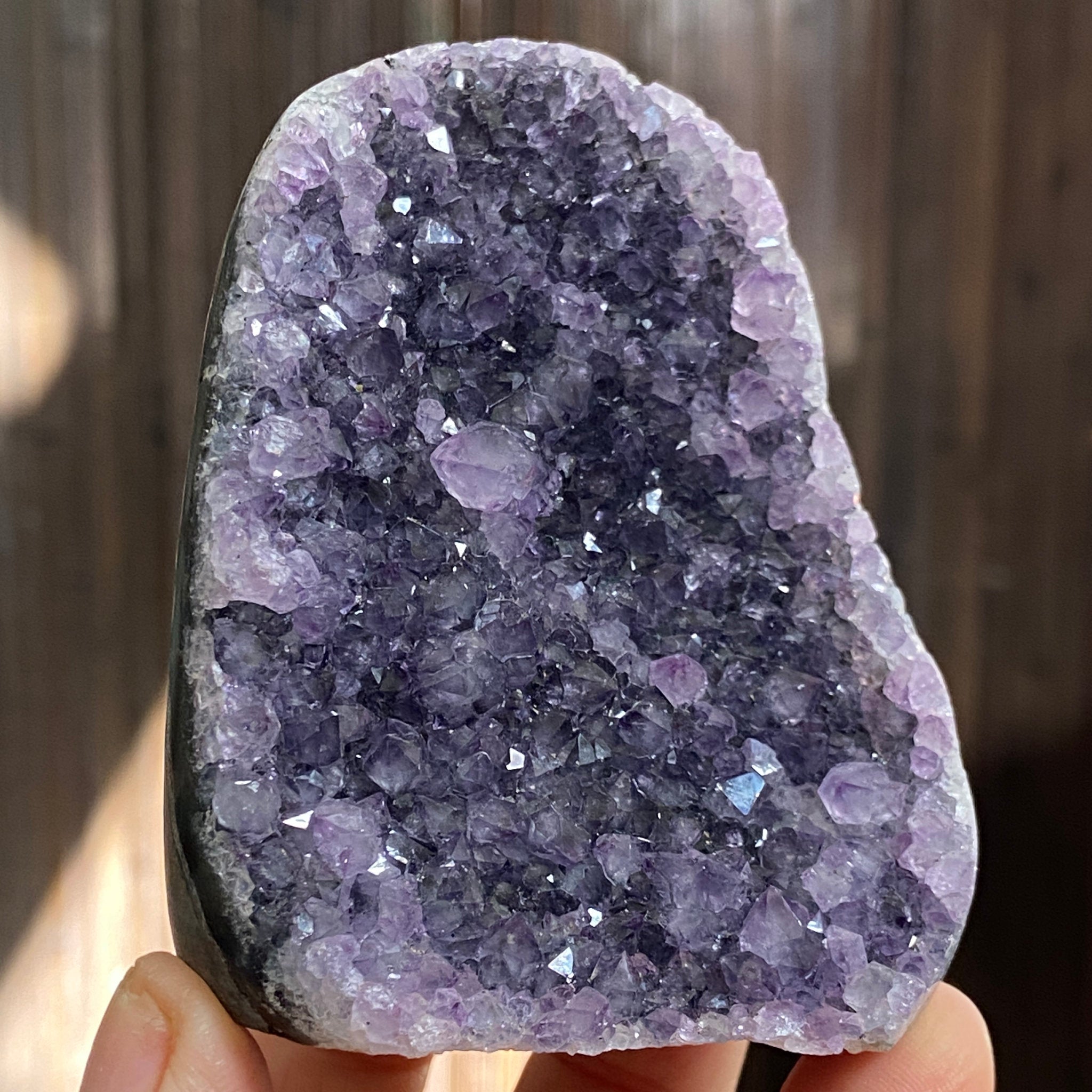 Uruguayan Amethyst Cut Base