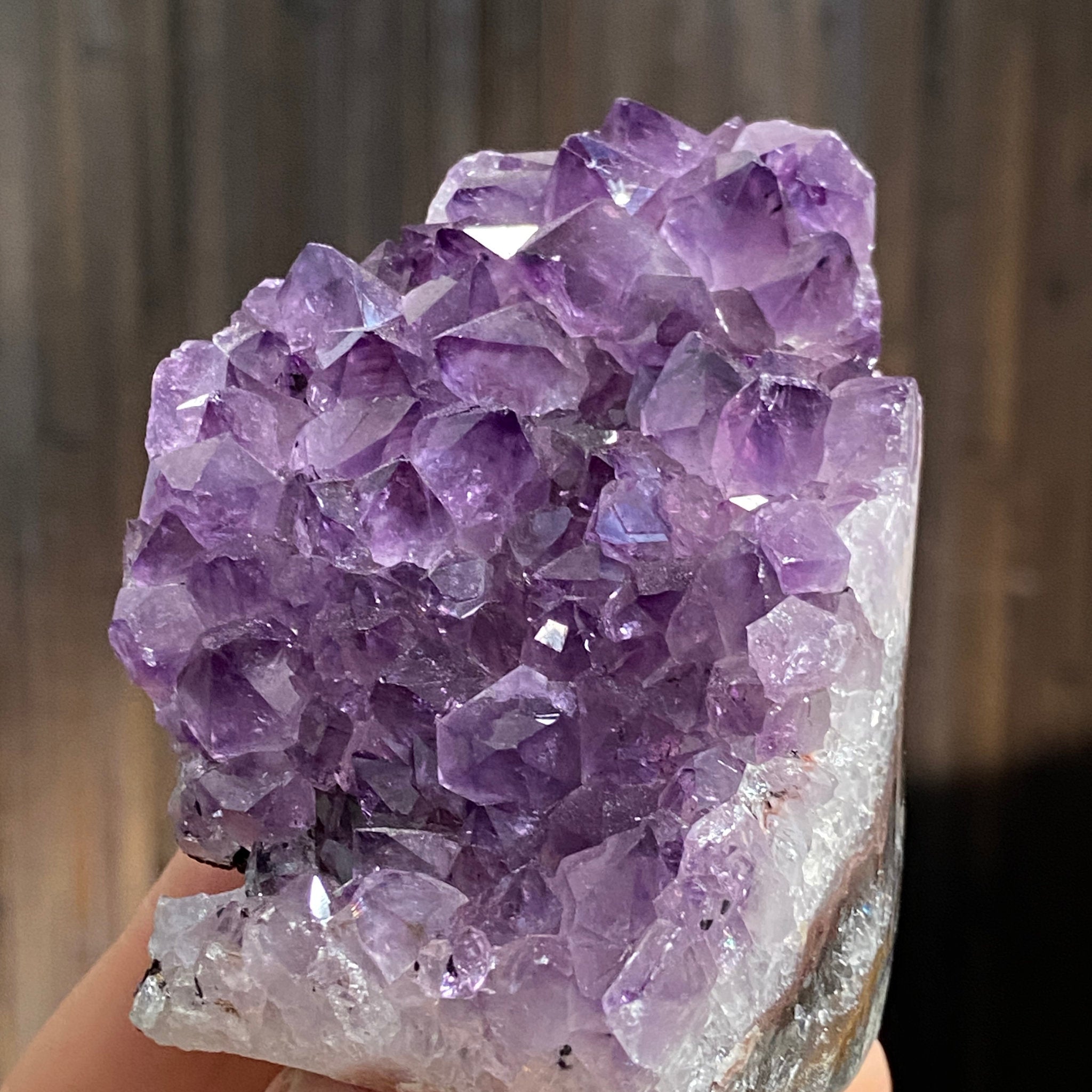 Uruguayan Amethyst Cut Base