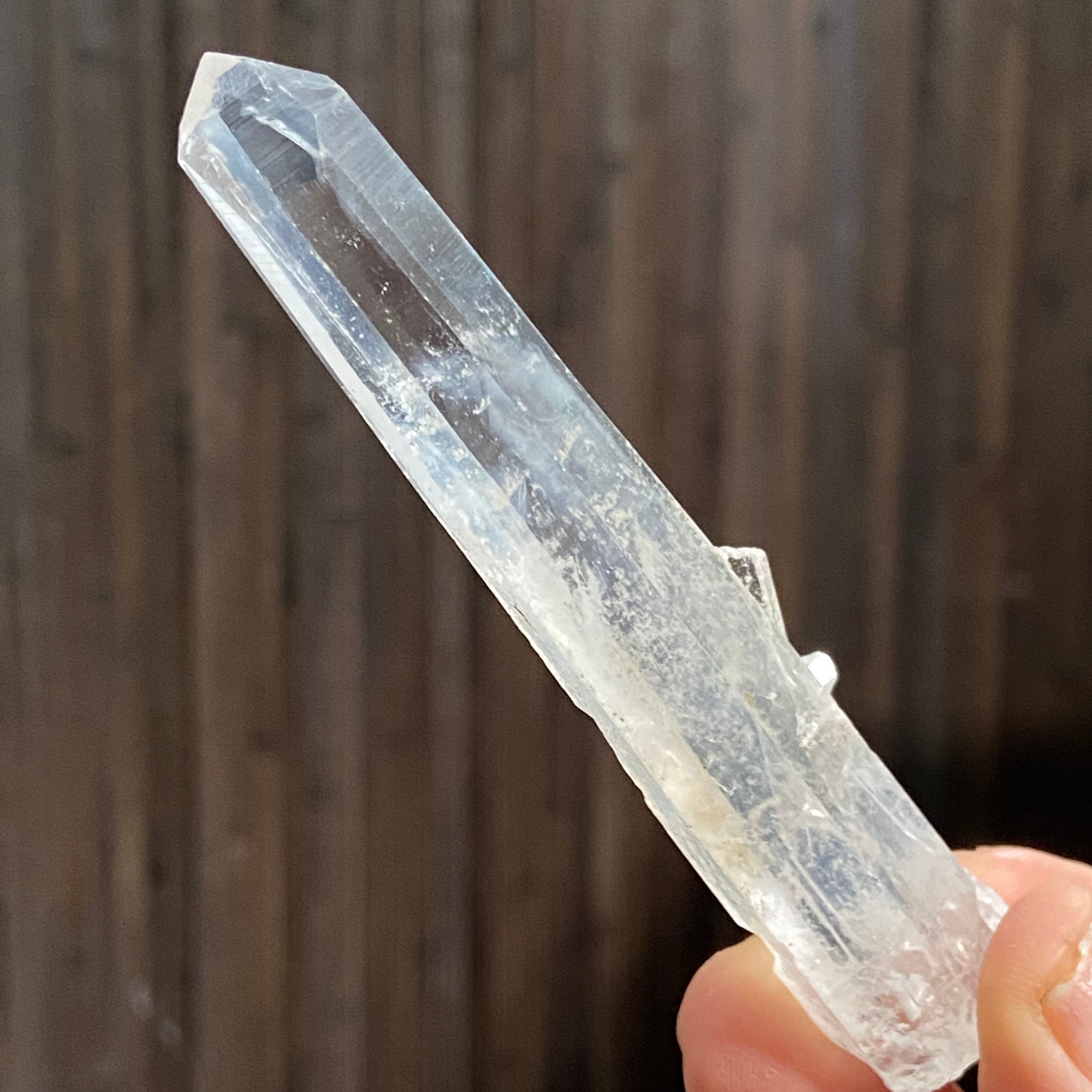 Lemurian Light “Blue Smoke” Quartz with Phantom – Colombia