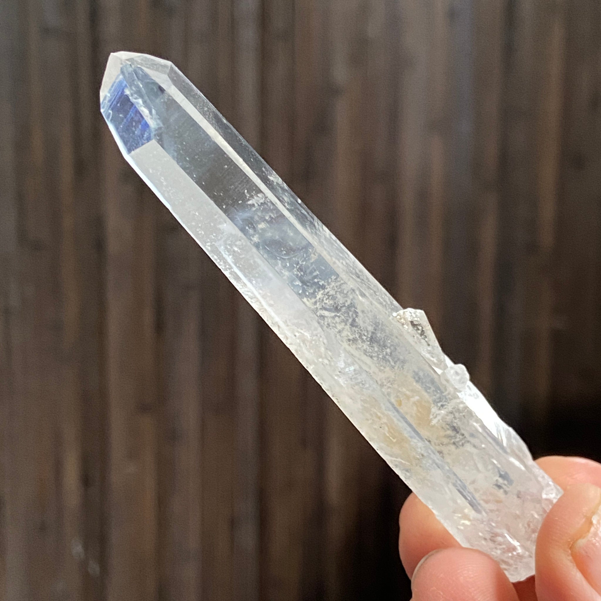 Lemurian Light “Blue Smoke” Quartz with Phantom – Colombia