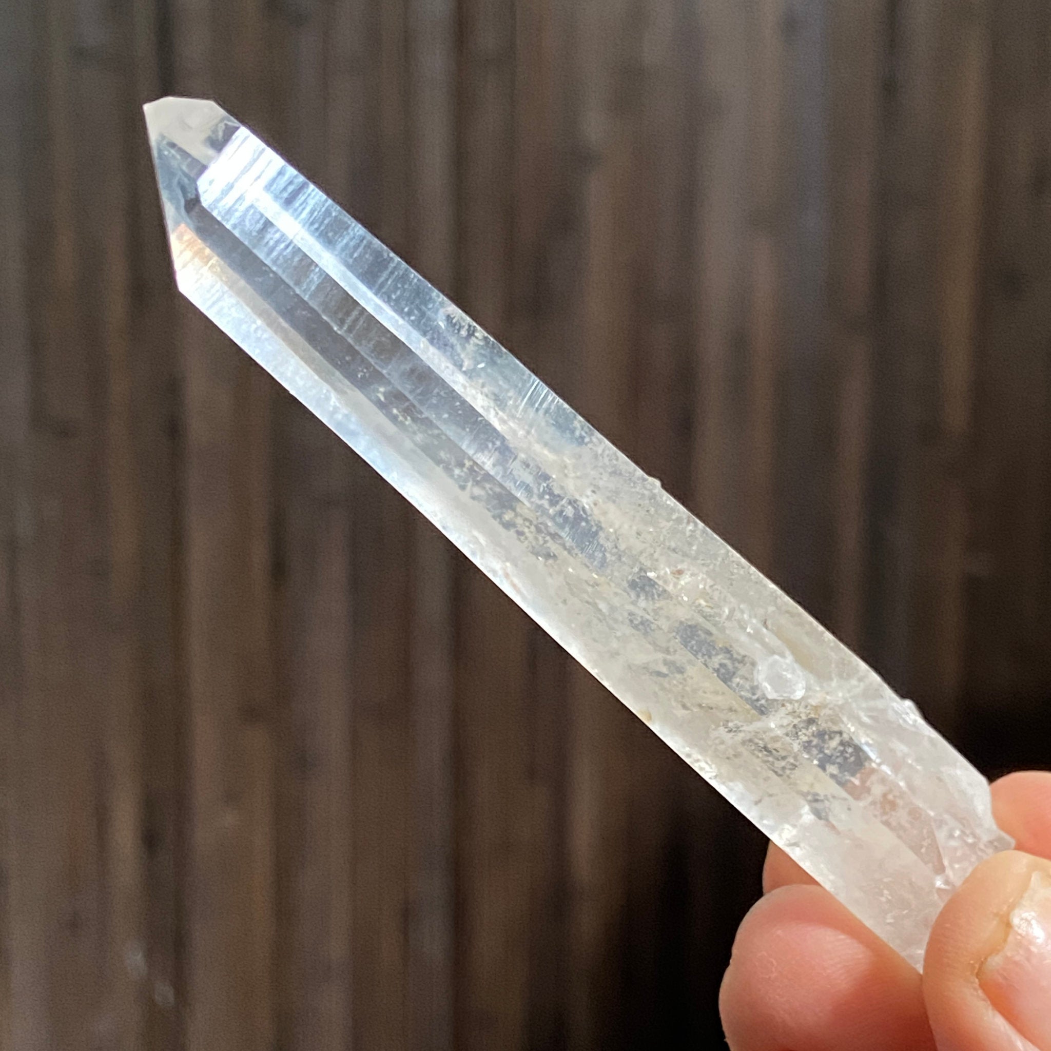 Lemurian Light “Blue Smoke” Quartz with Phantom – Colombia