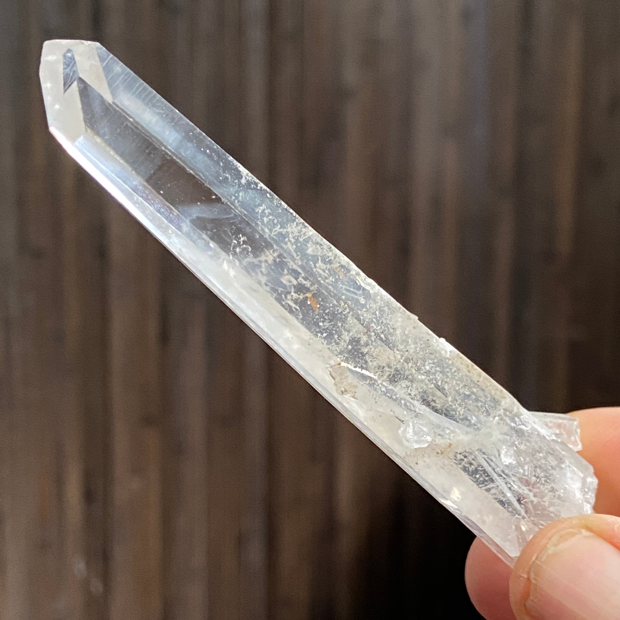 Lemurian Light “Blue Smoke” Quartz with Phantom – Colombia