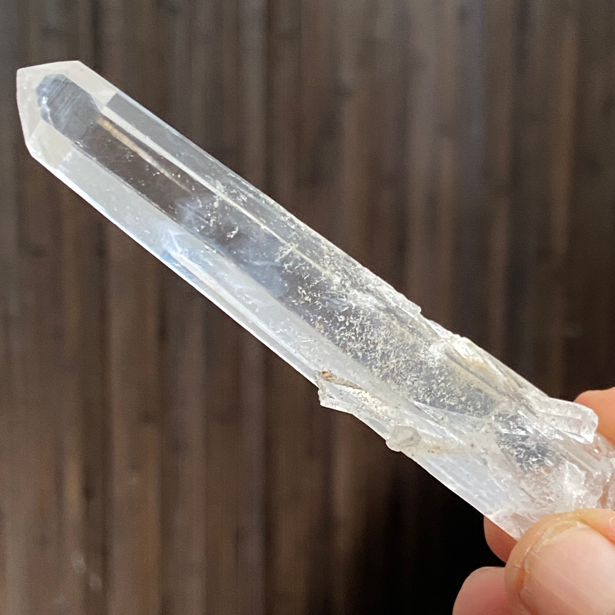 Lemurian Light “Blue Smoke” Quartz with Phantom – Colombia