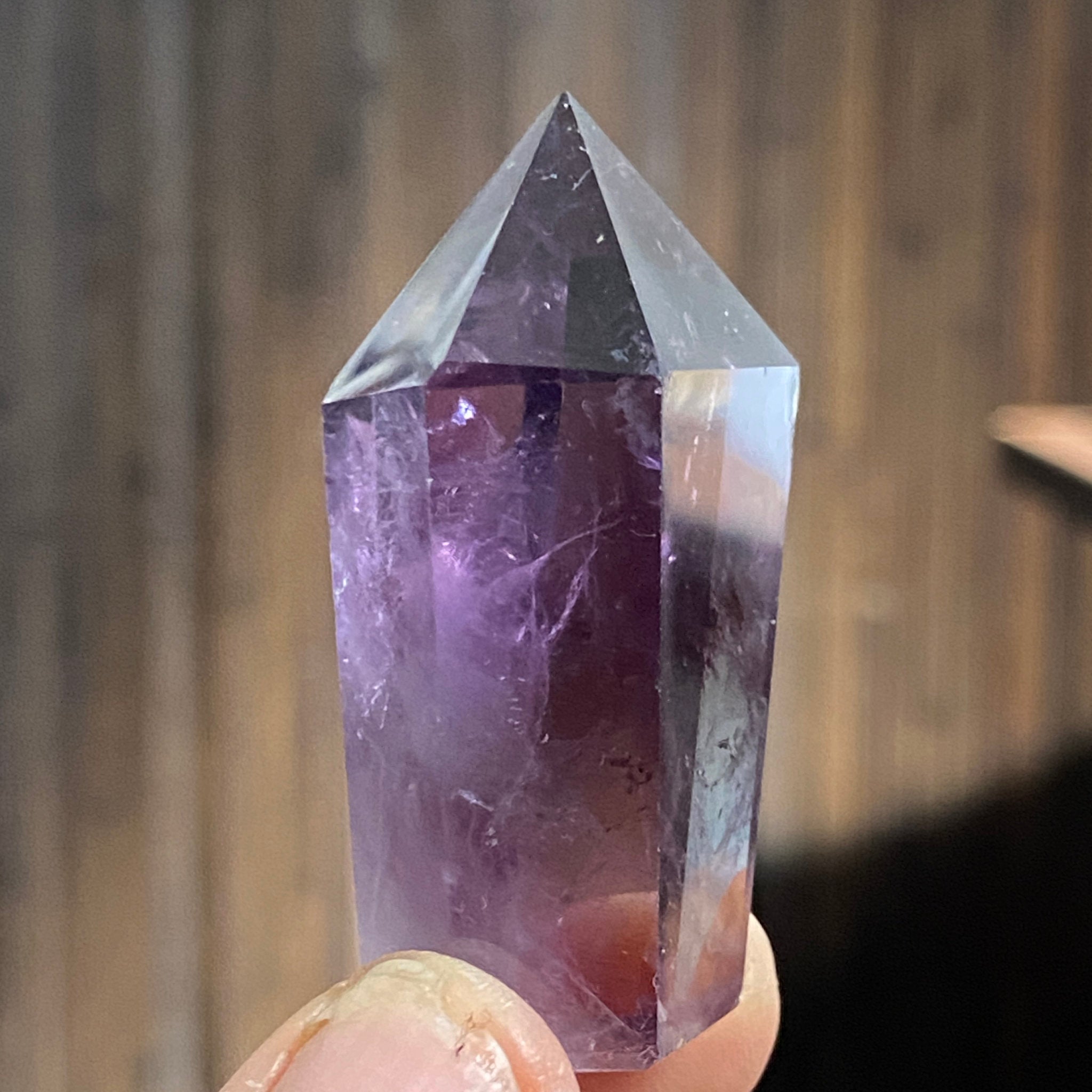 Smoky Amethyst Standing Point - Brazil