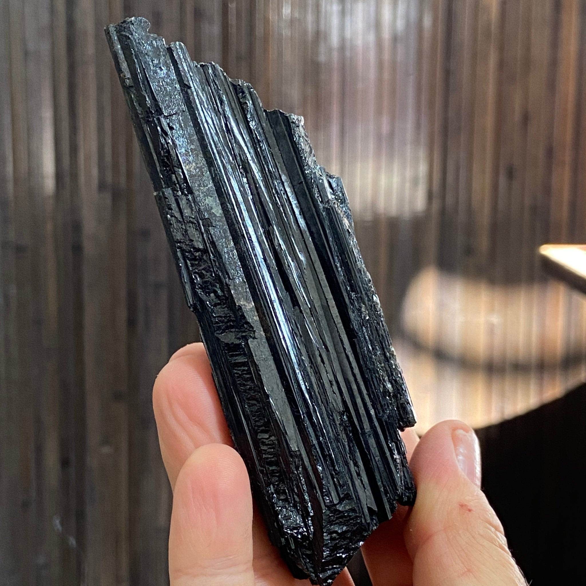 Large natural Black Tourmaline from Brazil