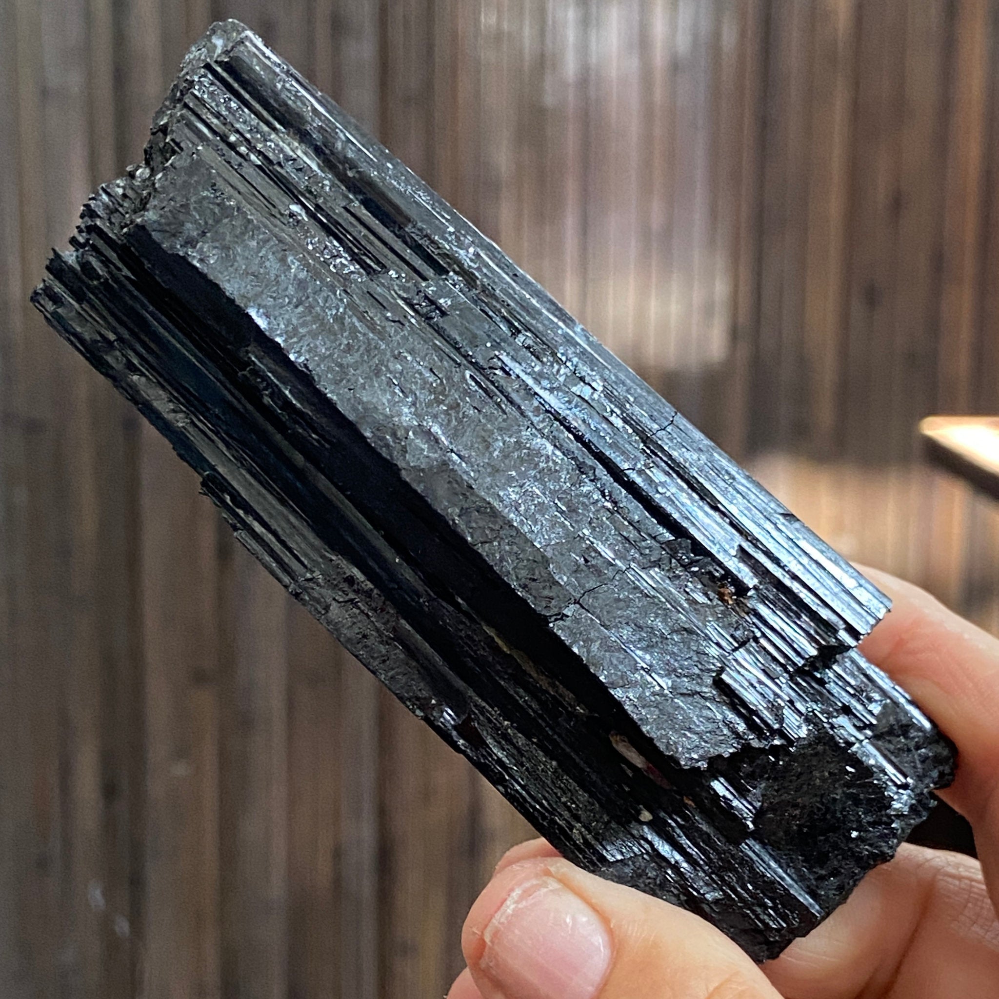 Large natural Black Tourmaline from Brazil