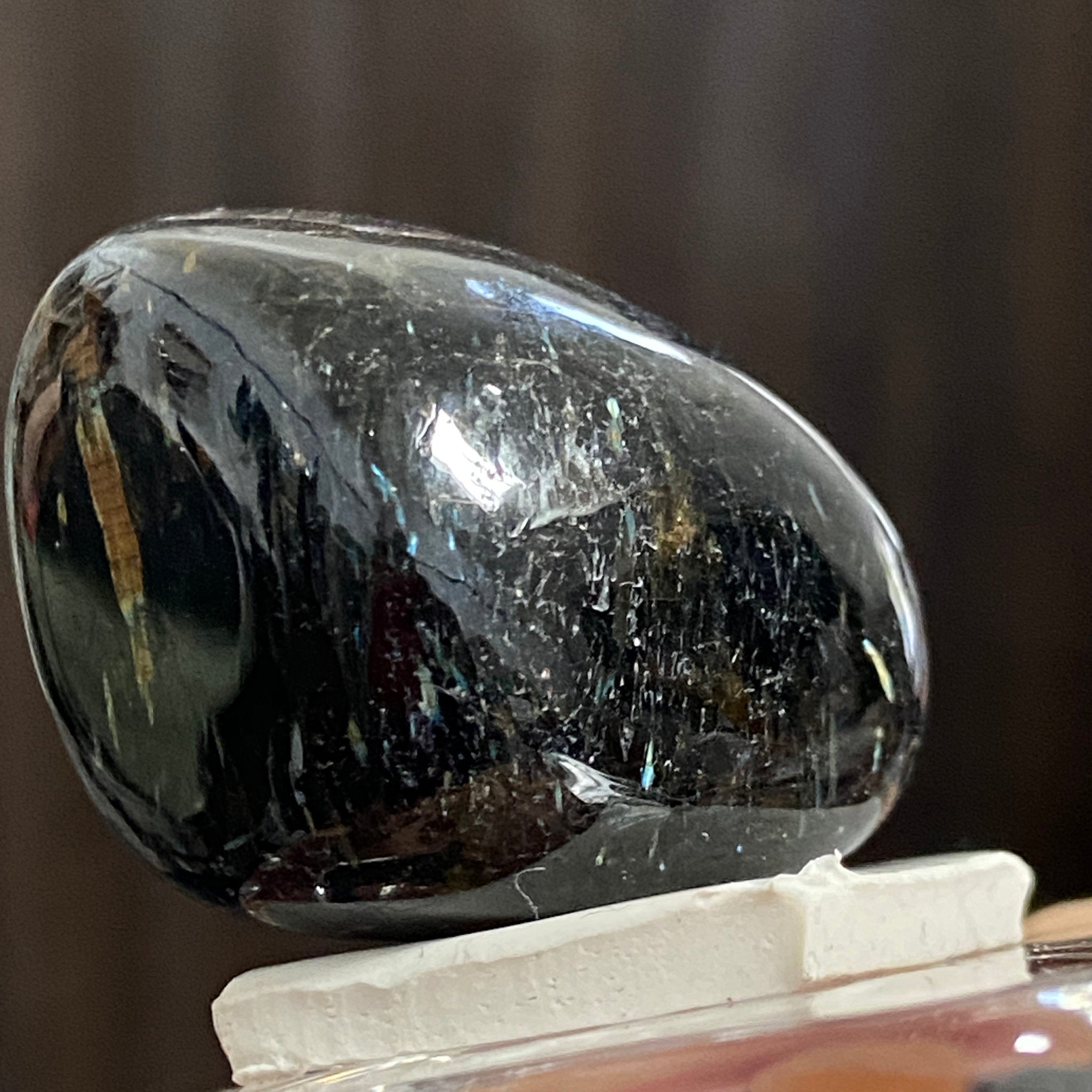 AAA Nuummite Tumbled Stone - Greenland