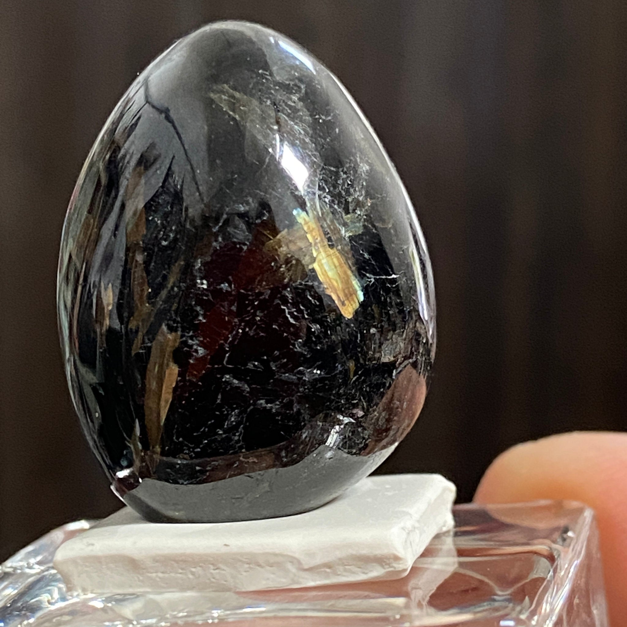 AAA Nuummite Tumbled Stone - Greenland