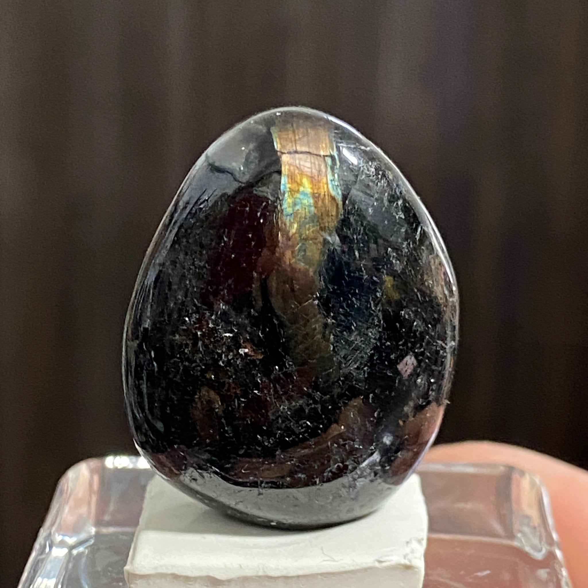 AAA Nuummite Tumbled Stone - Greenland