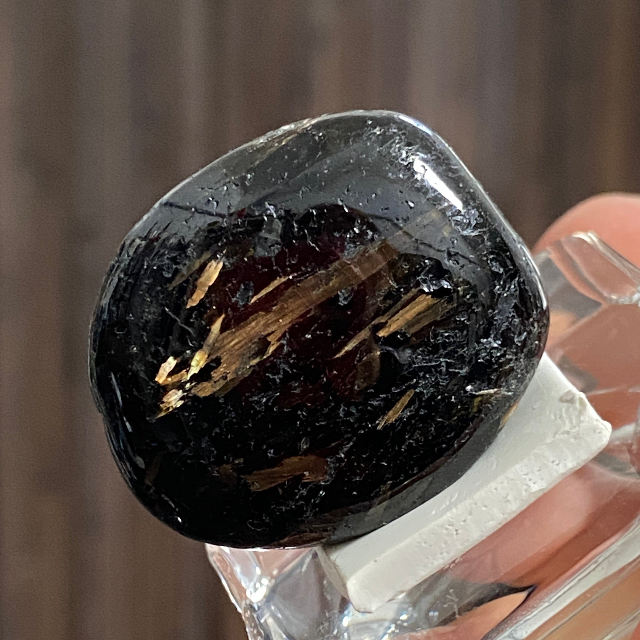 AAA Nuummite Tumbled Stone - Greenland