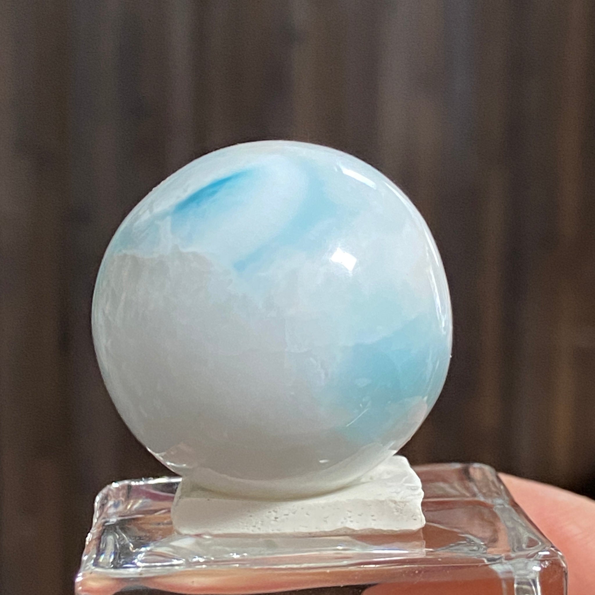 Larimar Sphere – Dominican Republic