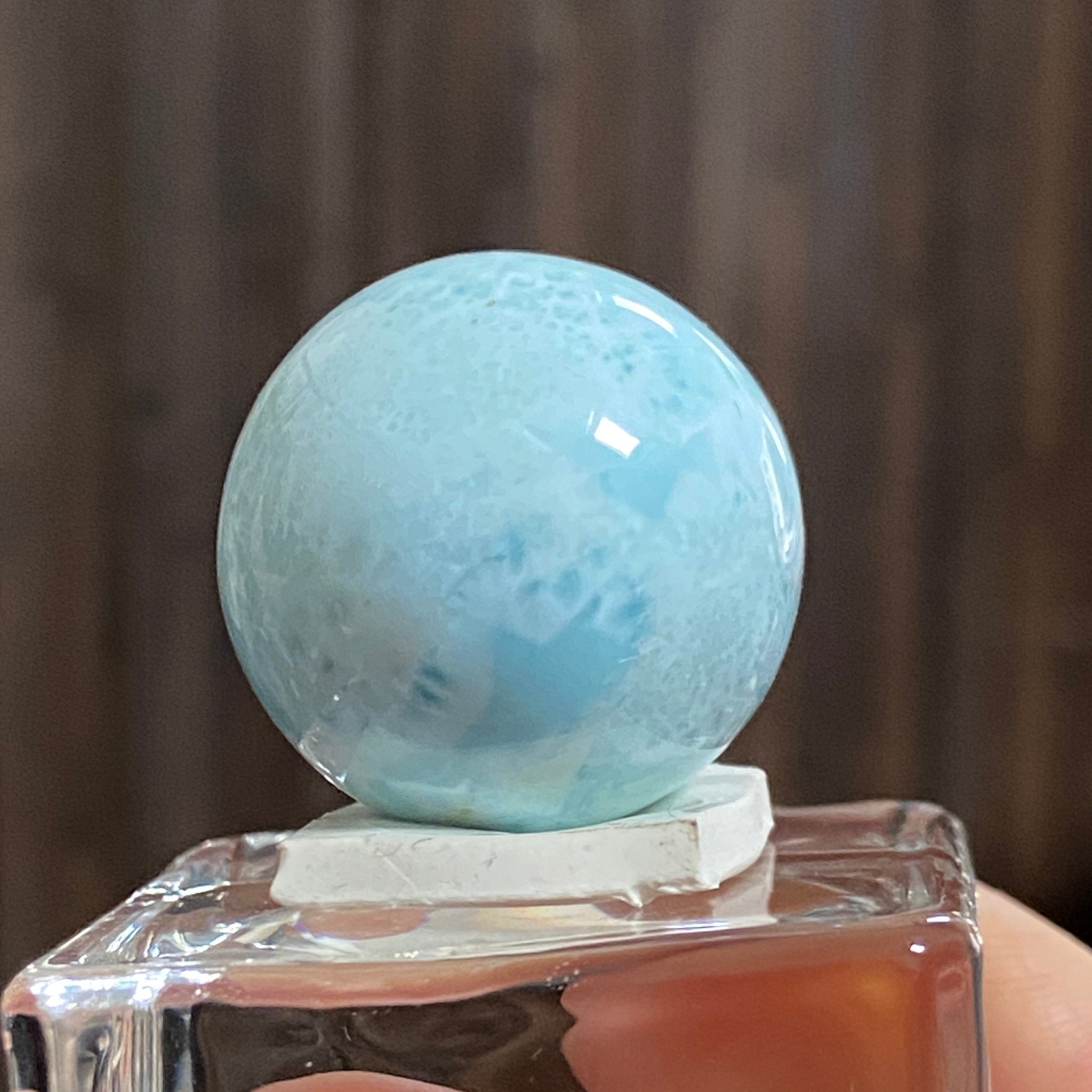 Larimar Sphere – Dominican Republic