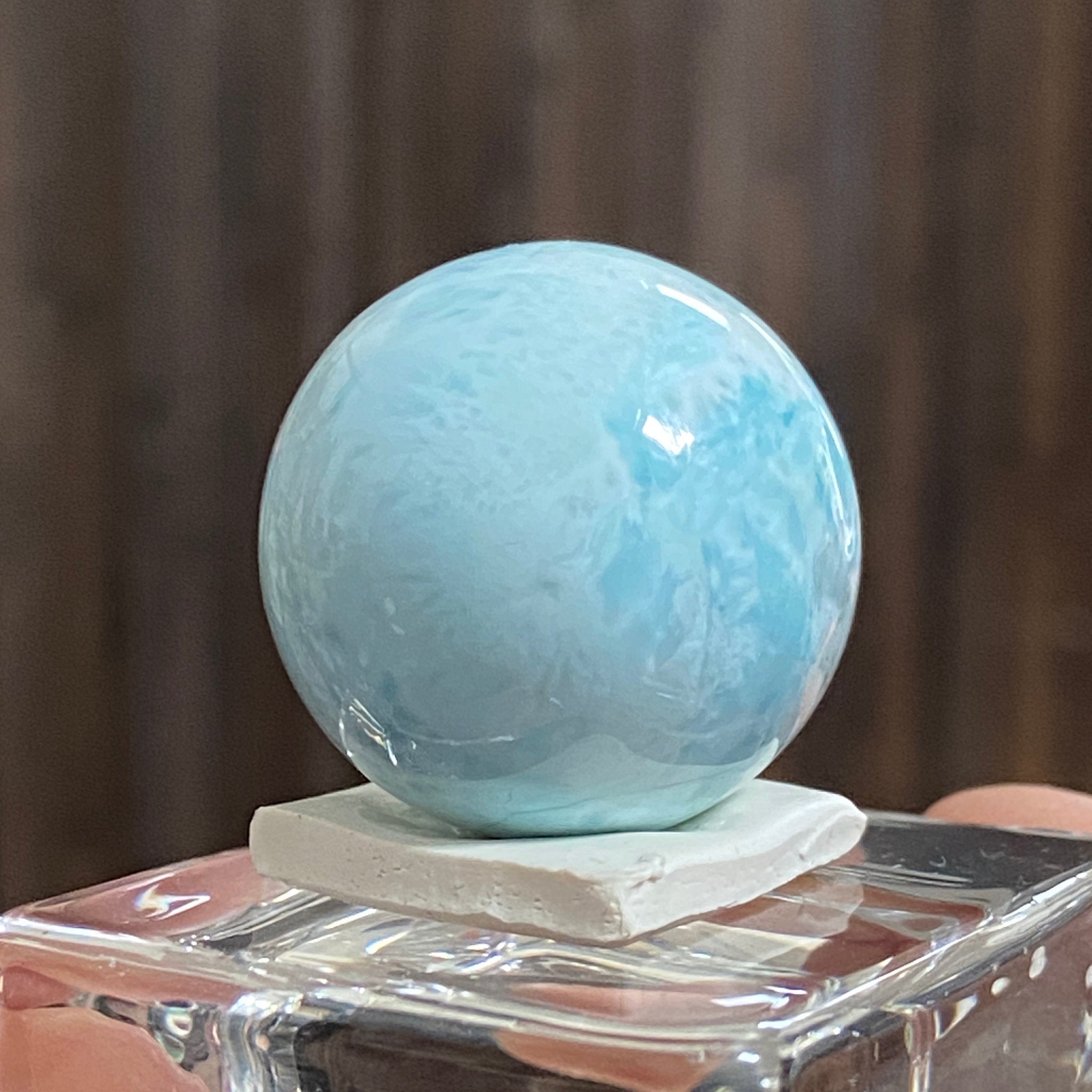Larimar Sphere – Dominican Republic