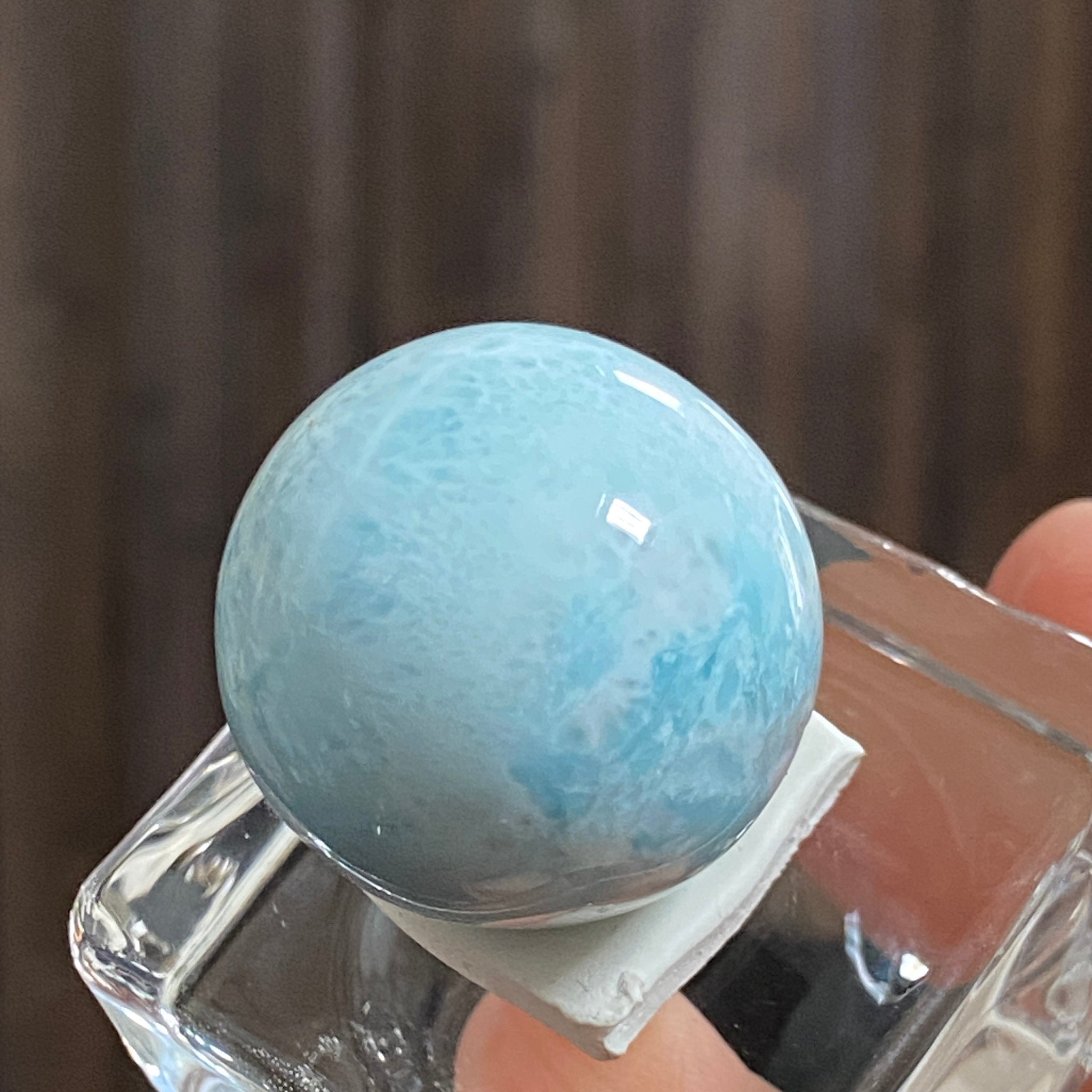 Larimar Sphere – Dominican Republic