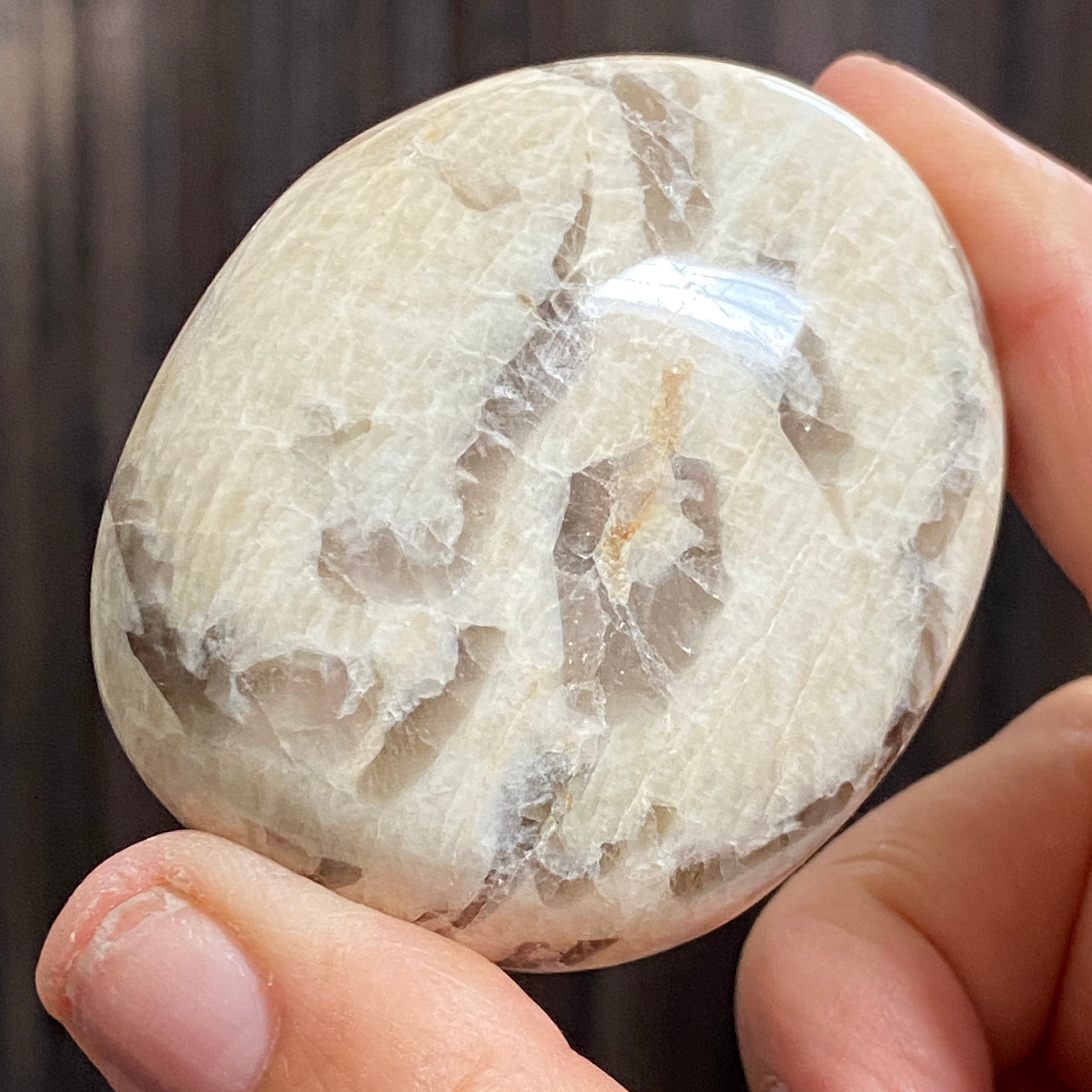 Zebradorite - Graphic Feldspar Palmstone