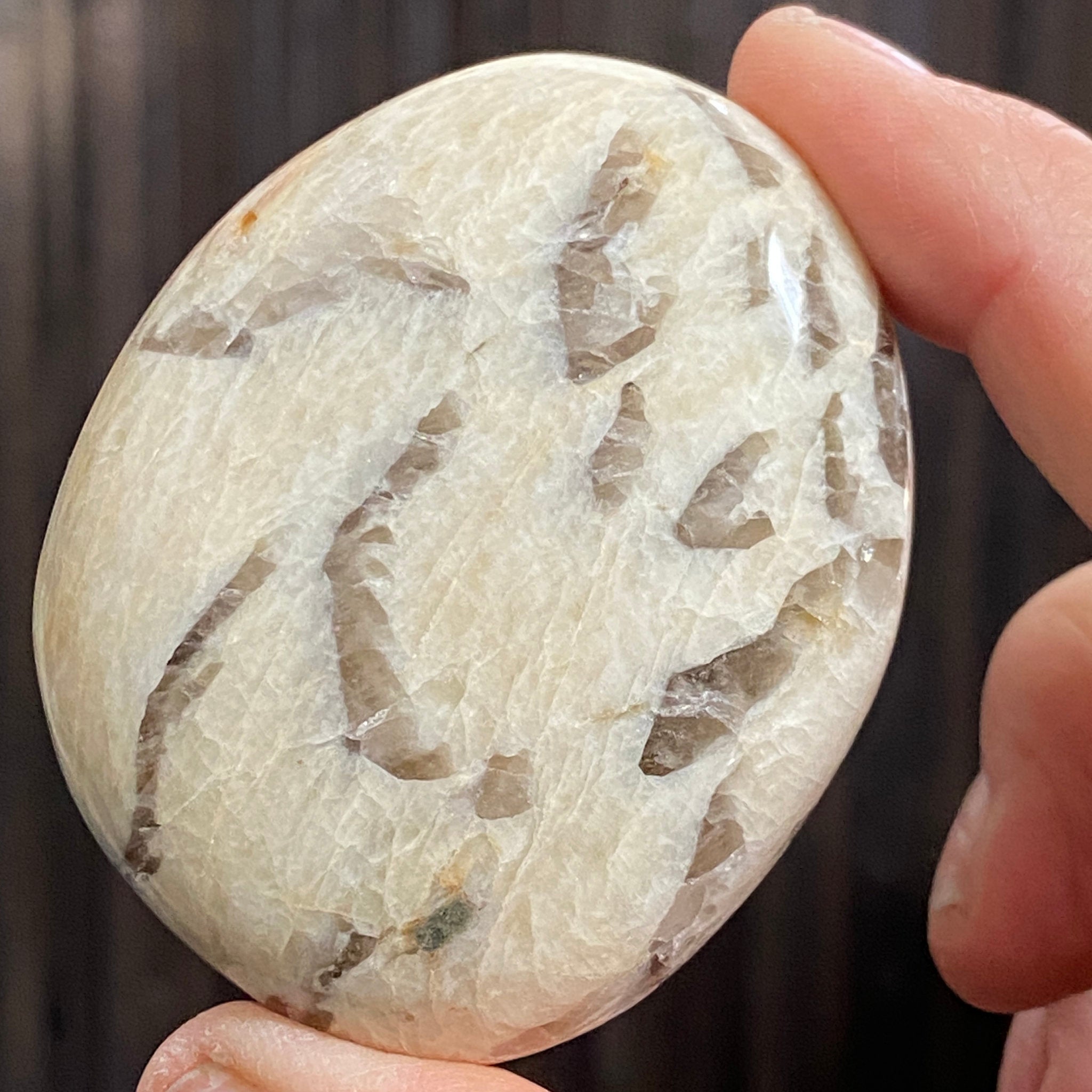 Zebradorite - Graphic Feldspar Palmstone