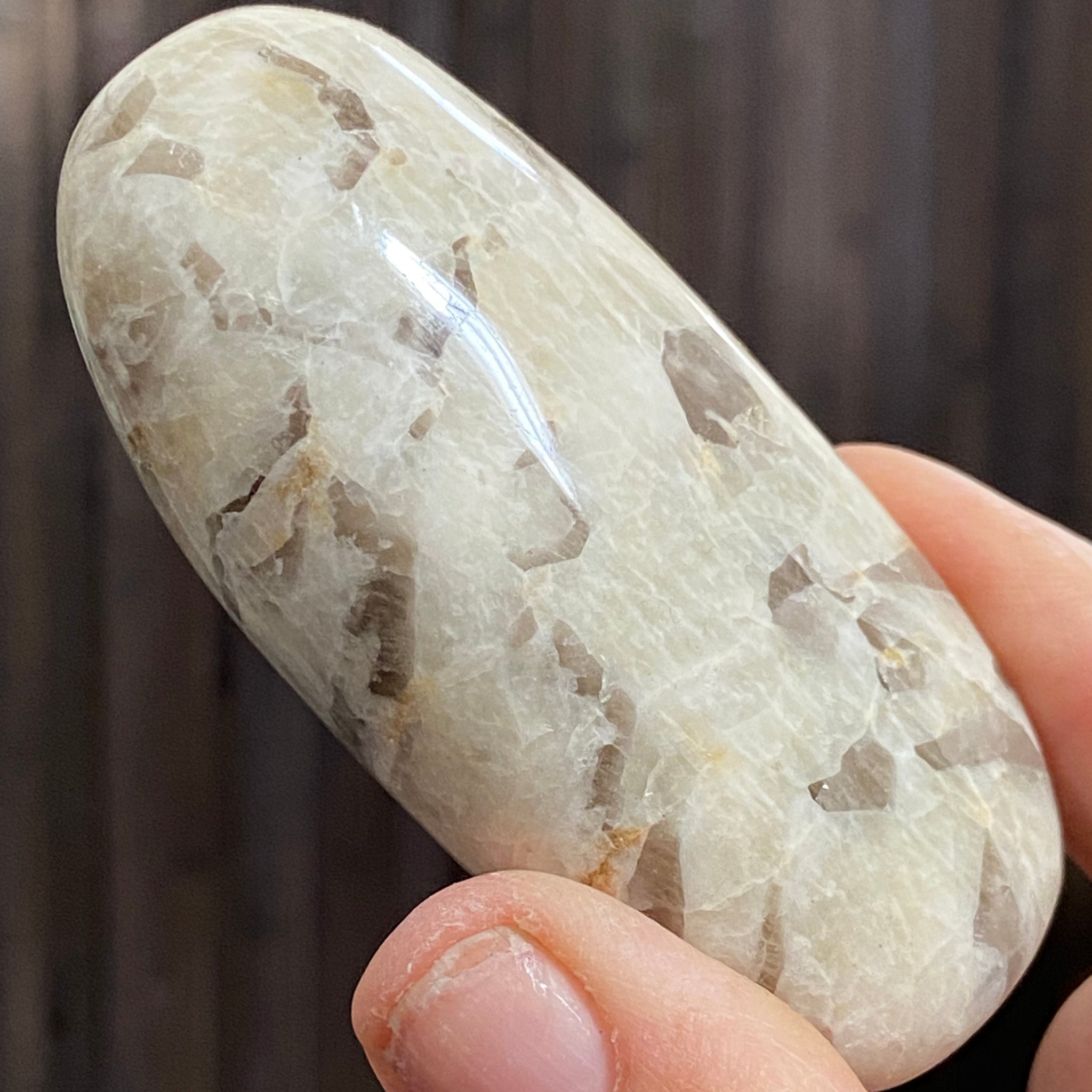 Zebradorite - Graphic Feldspar Palmstone