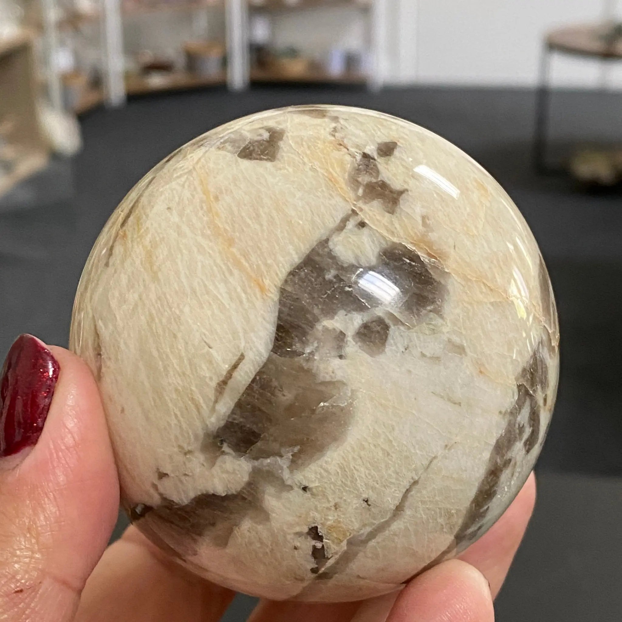 Zebradorite Sphere