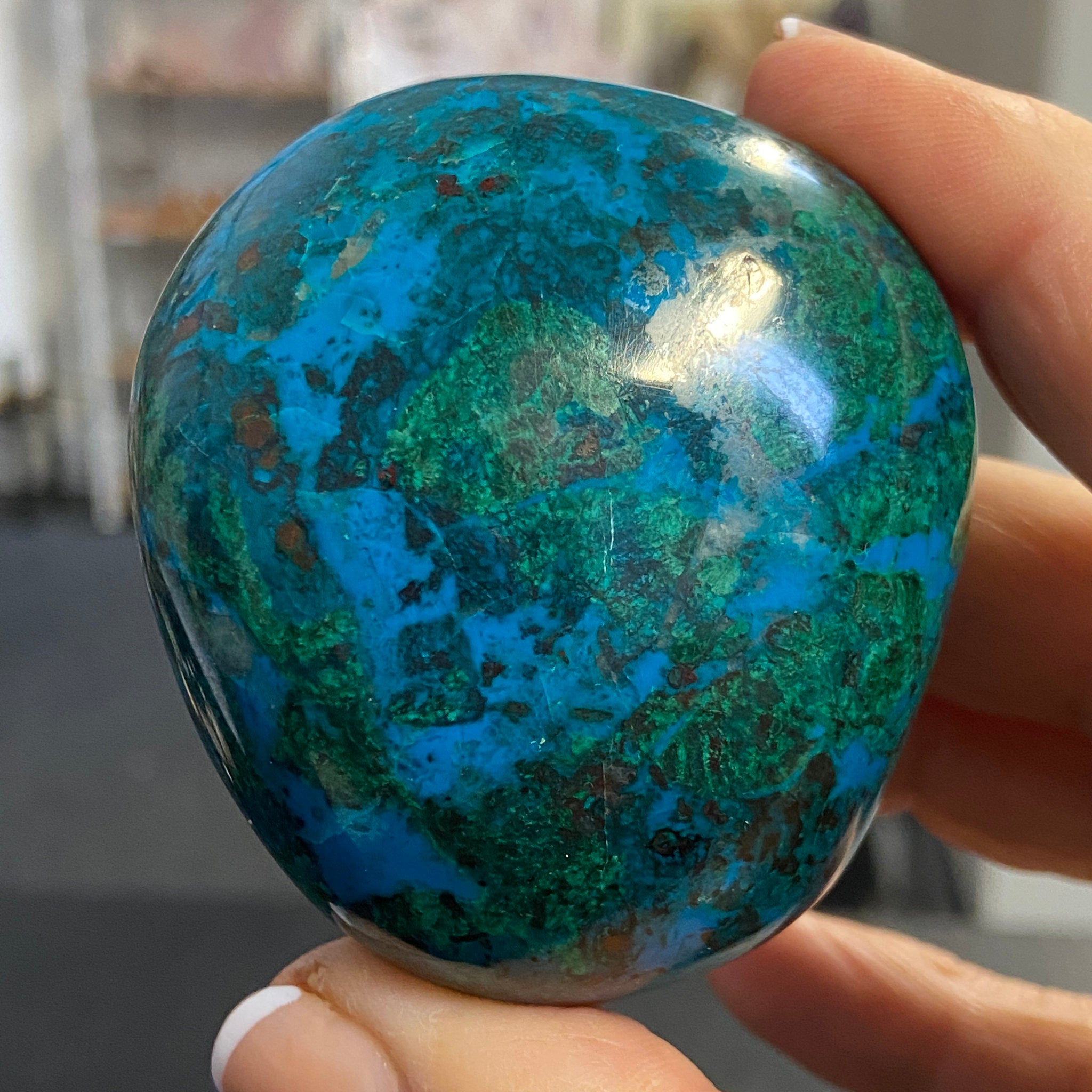 AAA Grade Chrysocolla Freeform – Peru
