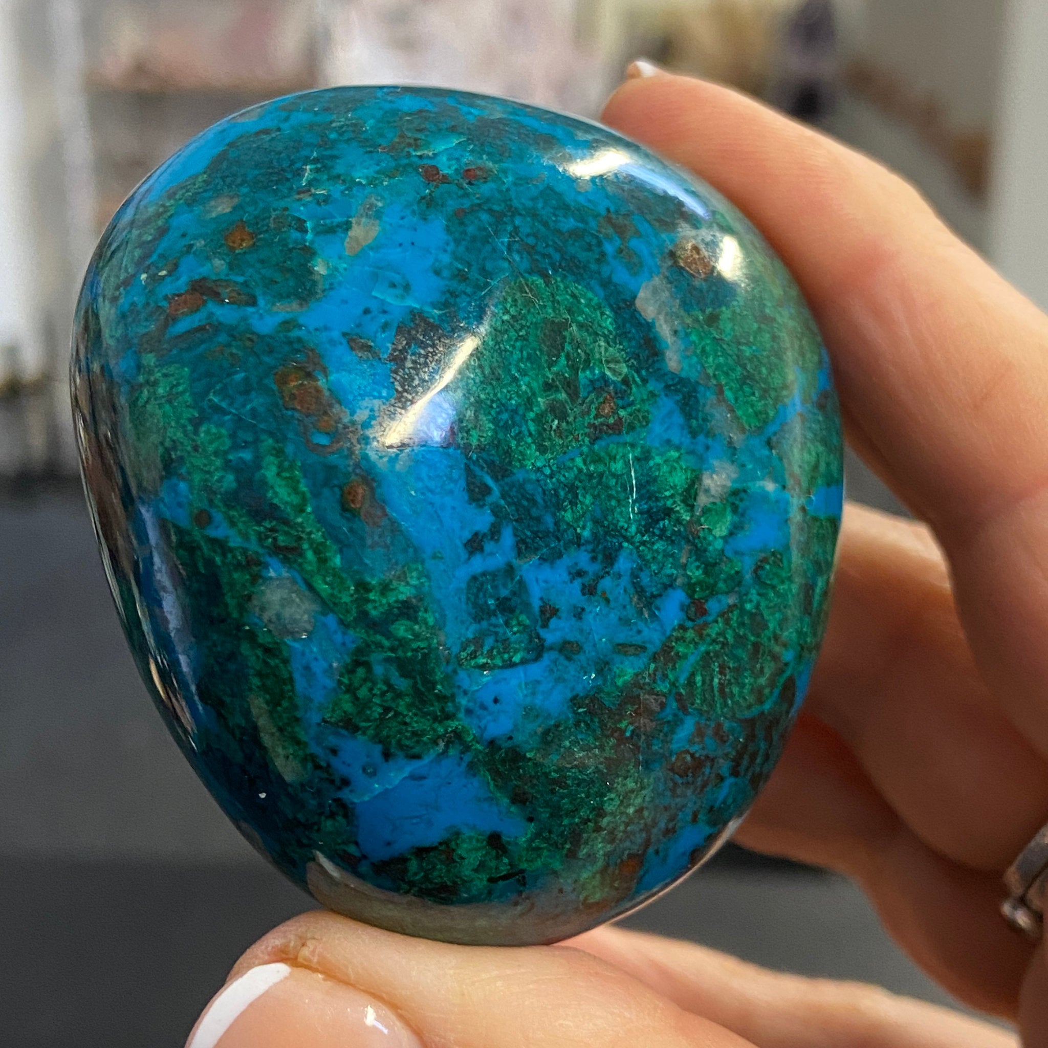 AAA Grade Chrysocolla Freeform – Peru
