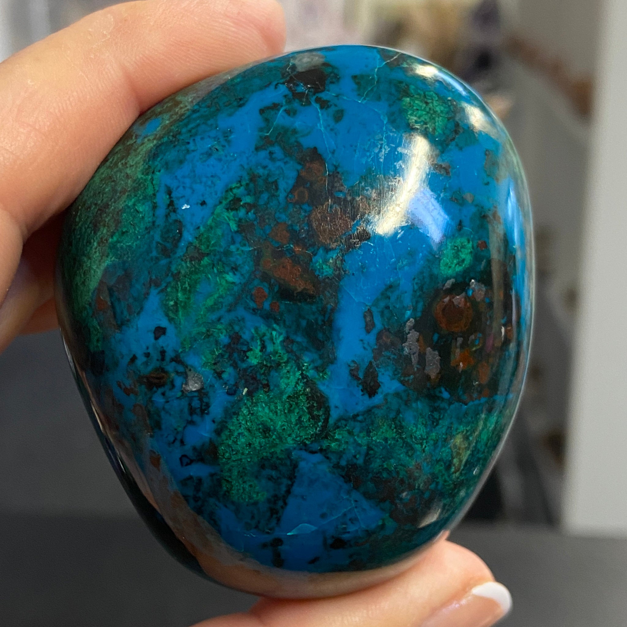 AAA Grade Chrysocolla Freeform – Peru