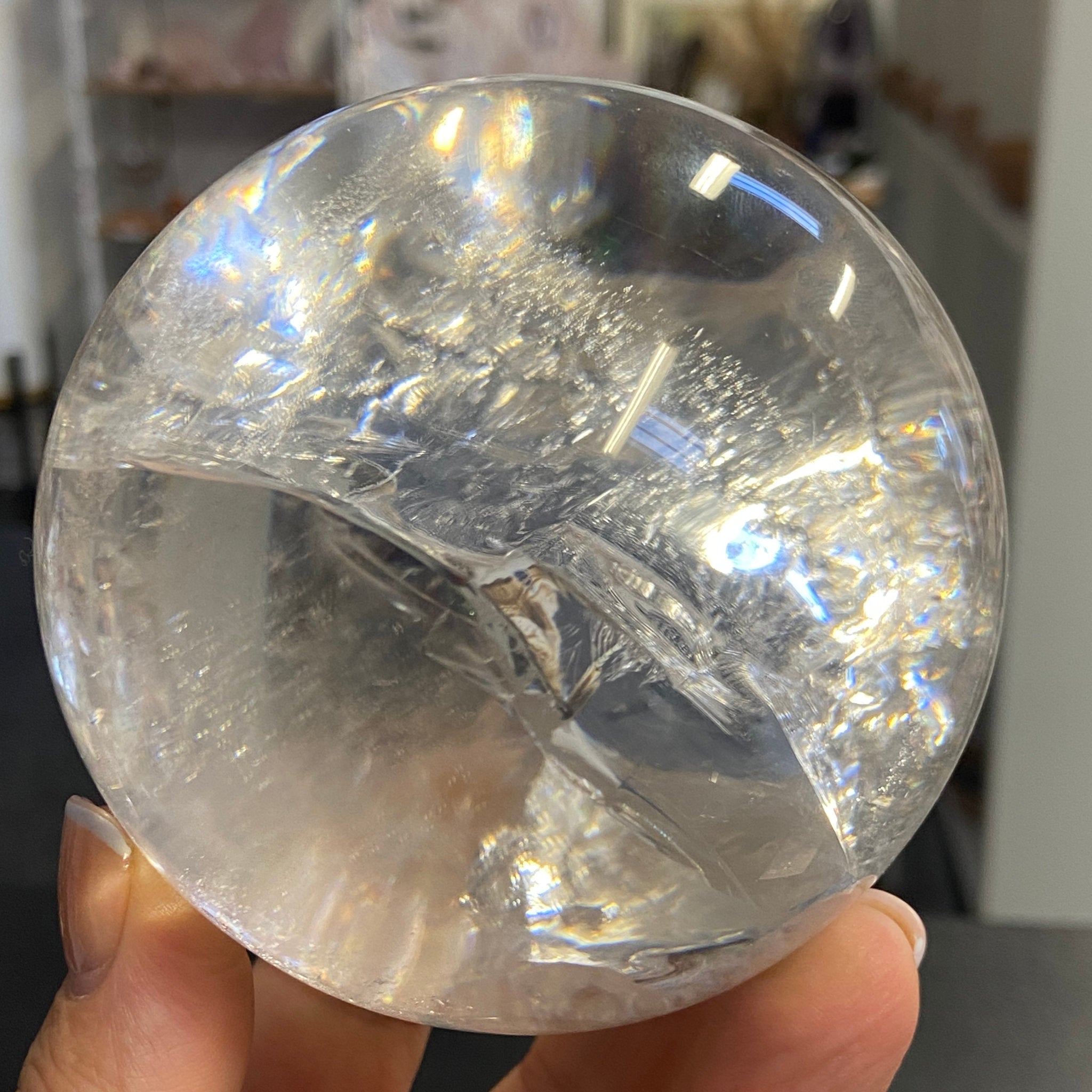 Lemurian Quartz Sphere – Brazil