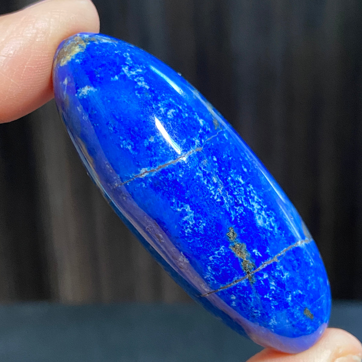 Lapis Lazuli Palmstone – Mine 4 - Afghanistan